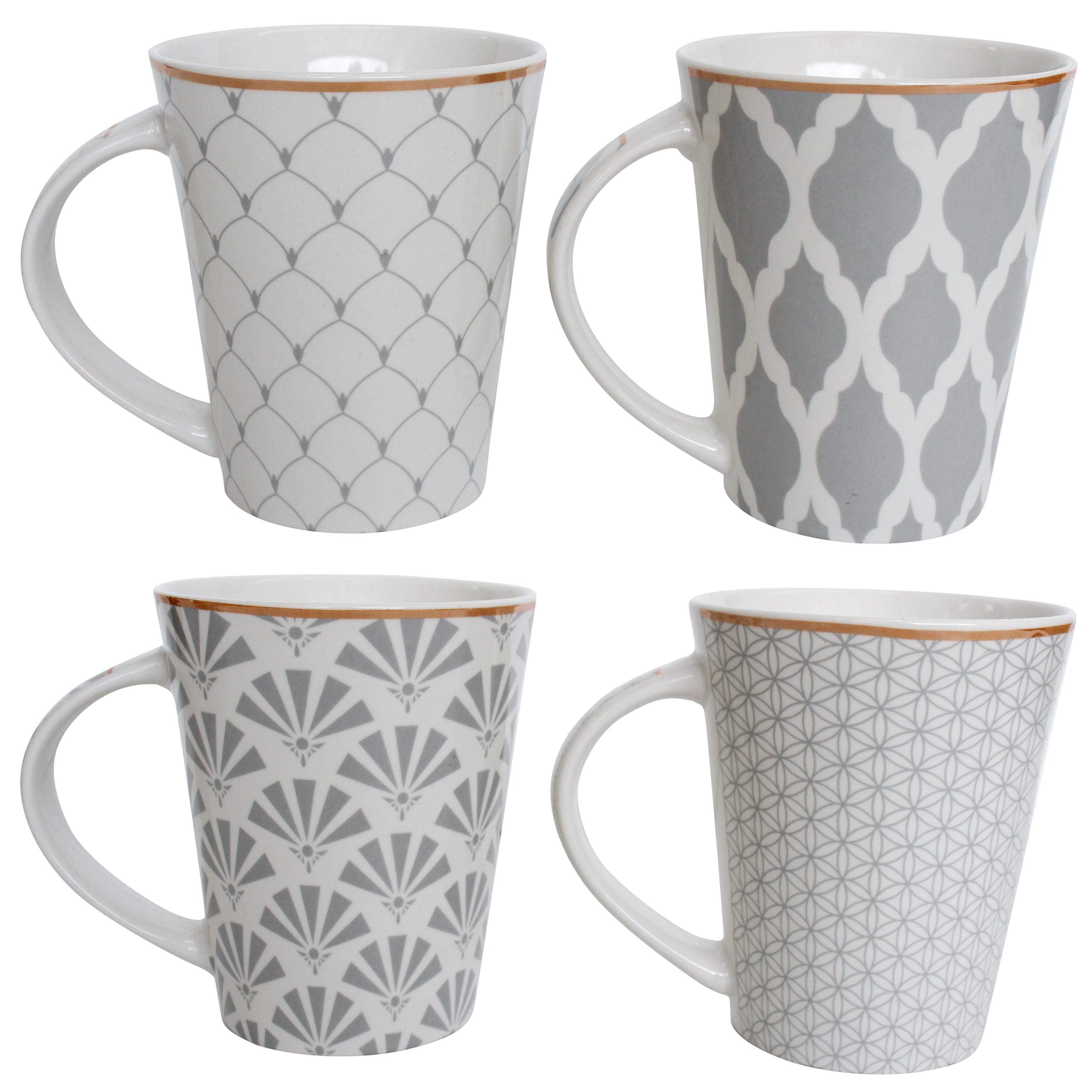 Mugs French Grey Asstd