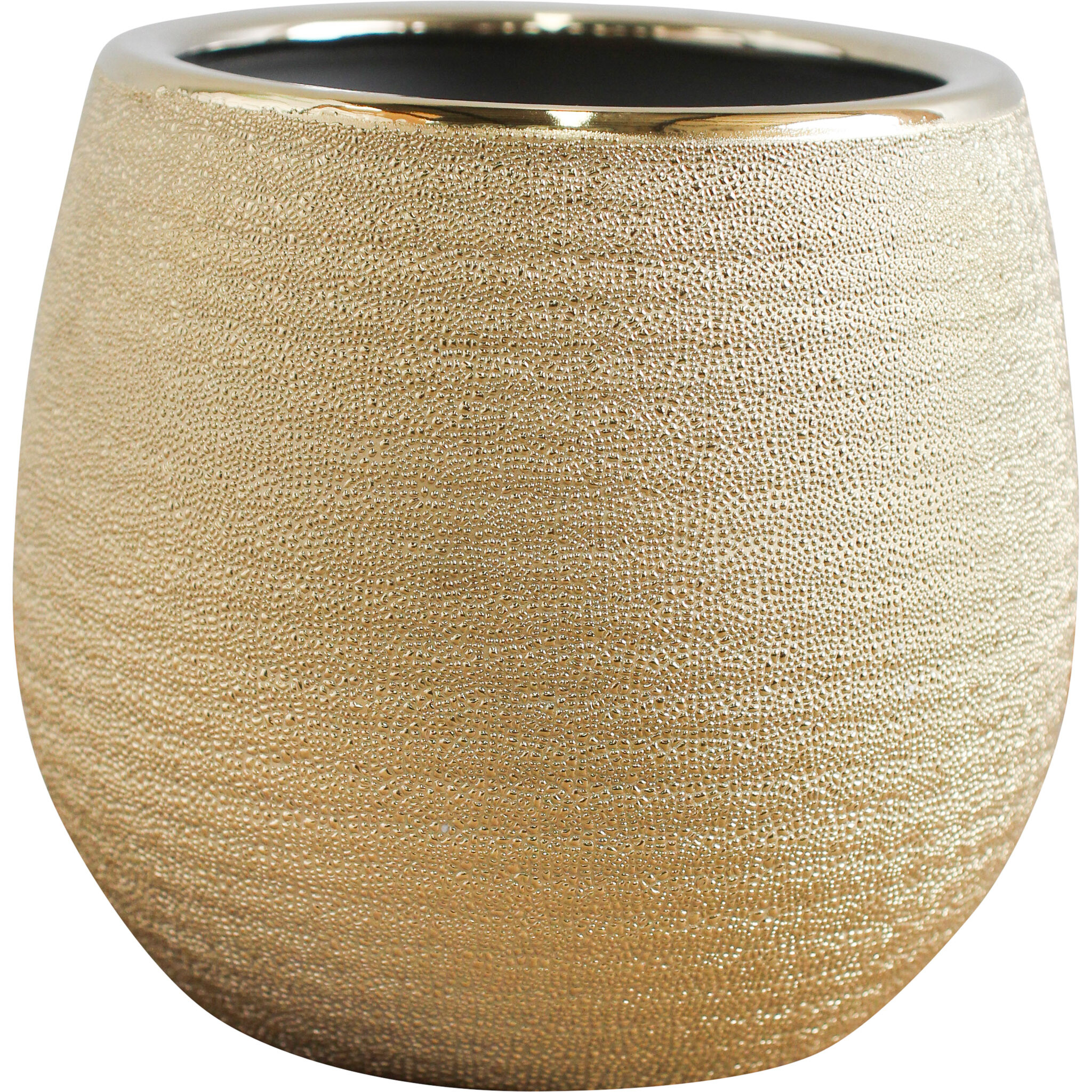 Planter Textured Gold