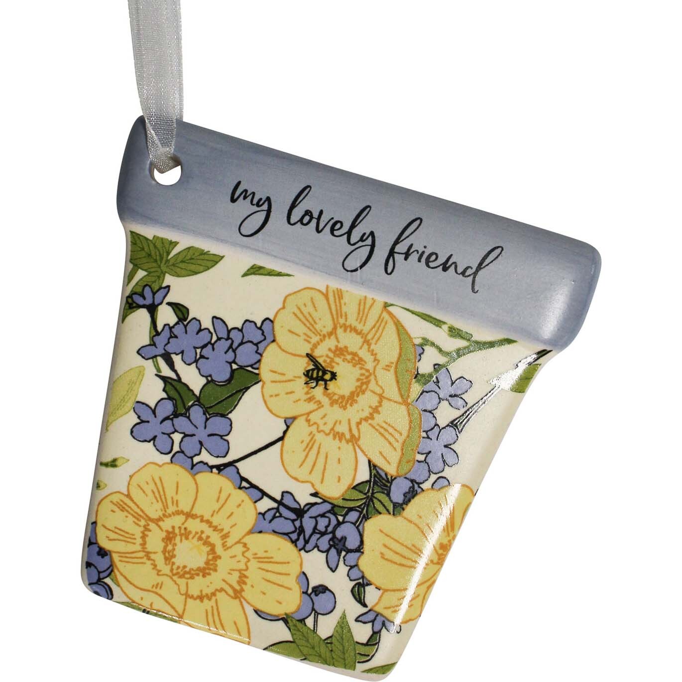 Gift tag Flower Pot Friend