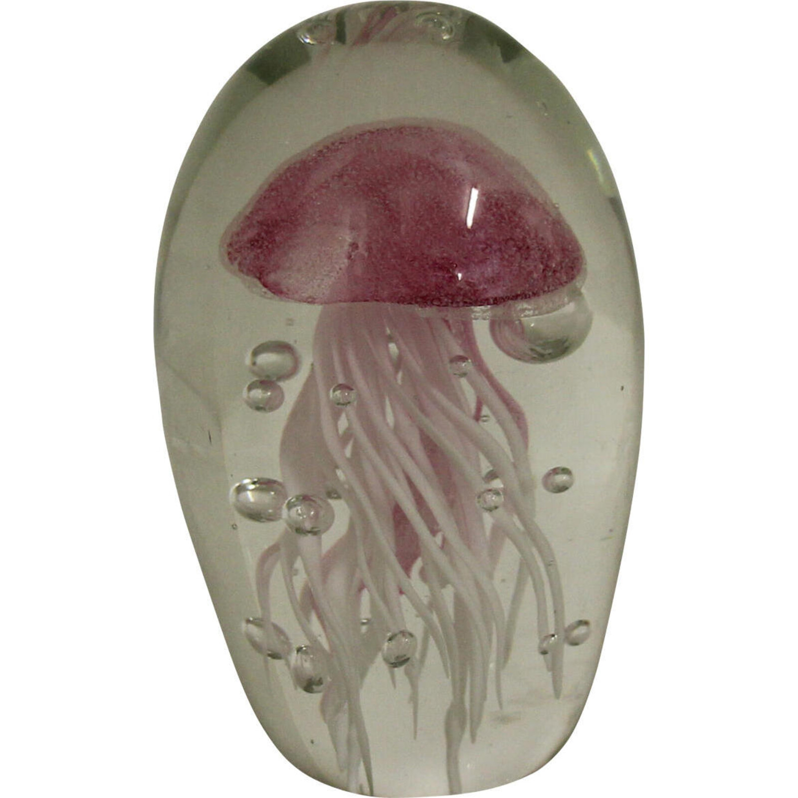 Paperweight Jellyfish Lrg Pink
