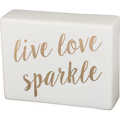 Ceramic Sign Sparkle