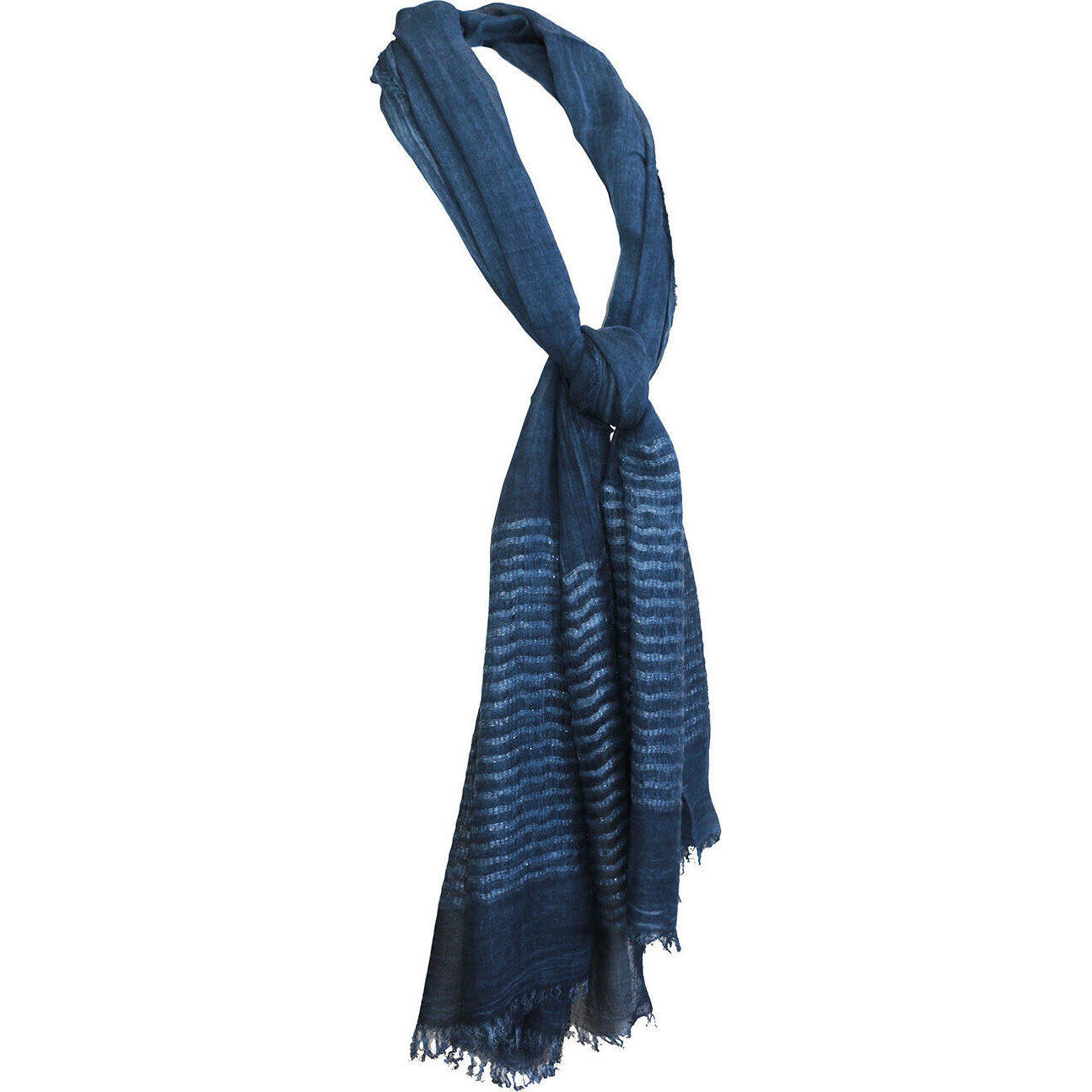 Scarf Blue Wave