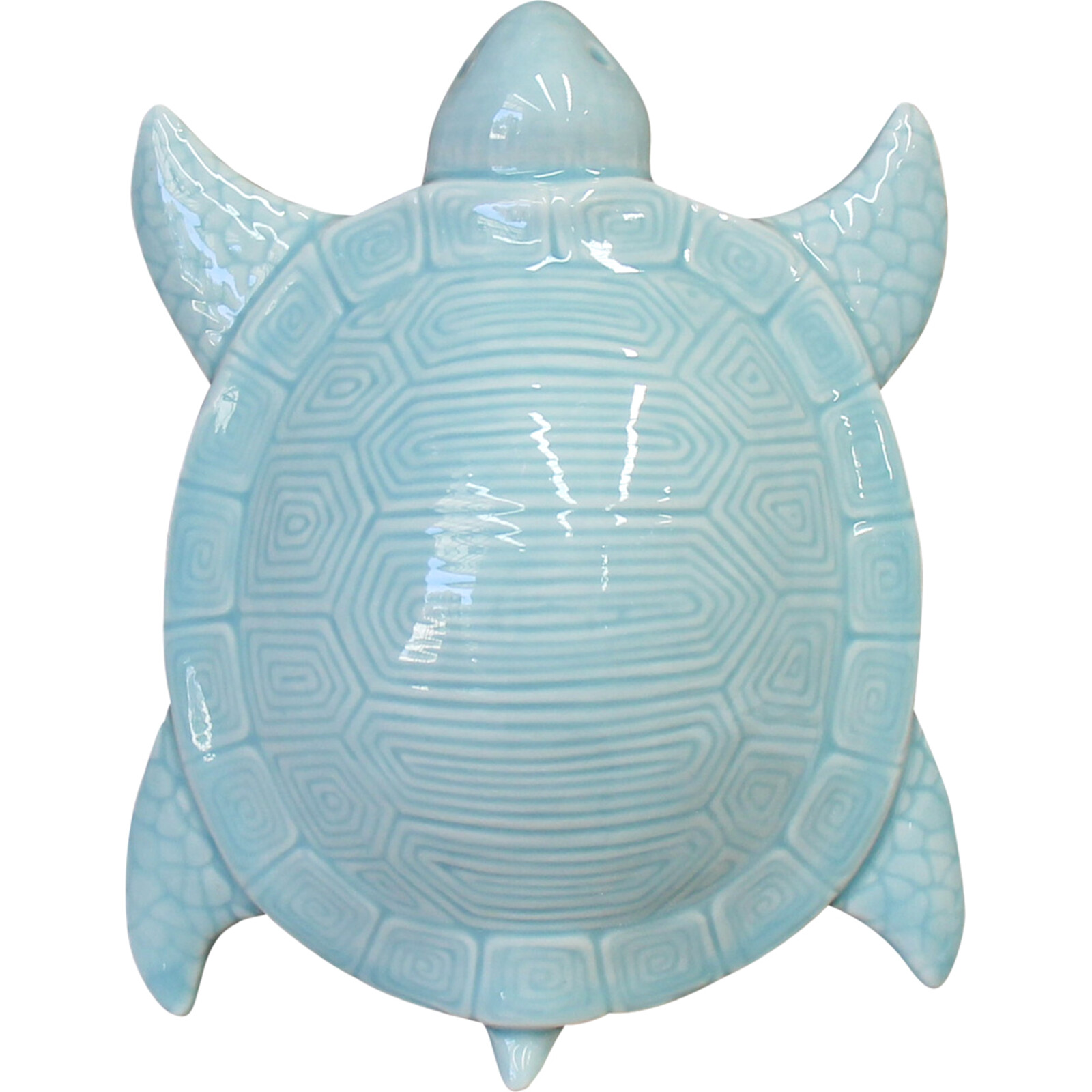 Turtle Decor Lrg Seafoam