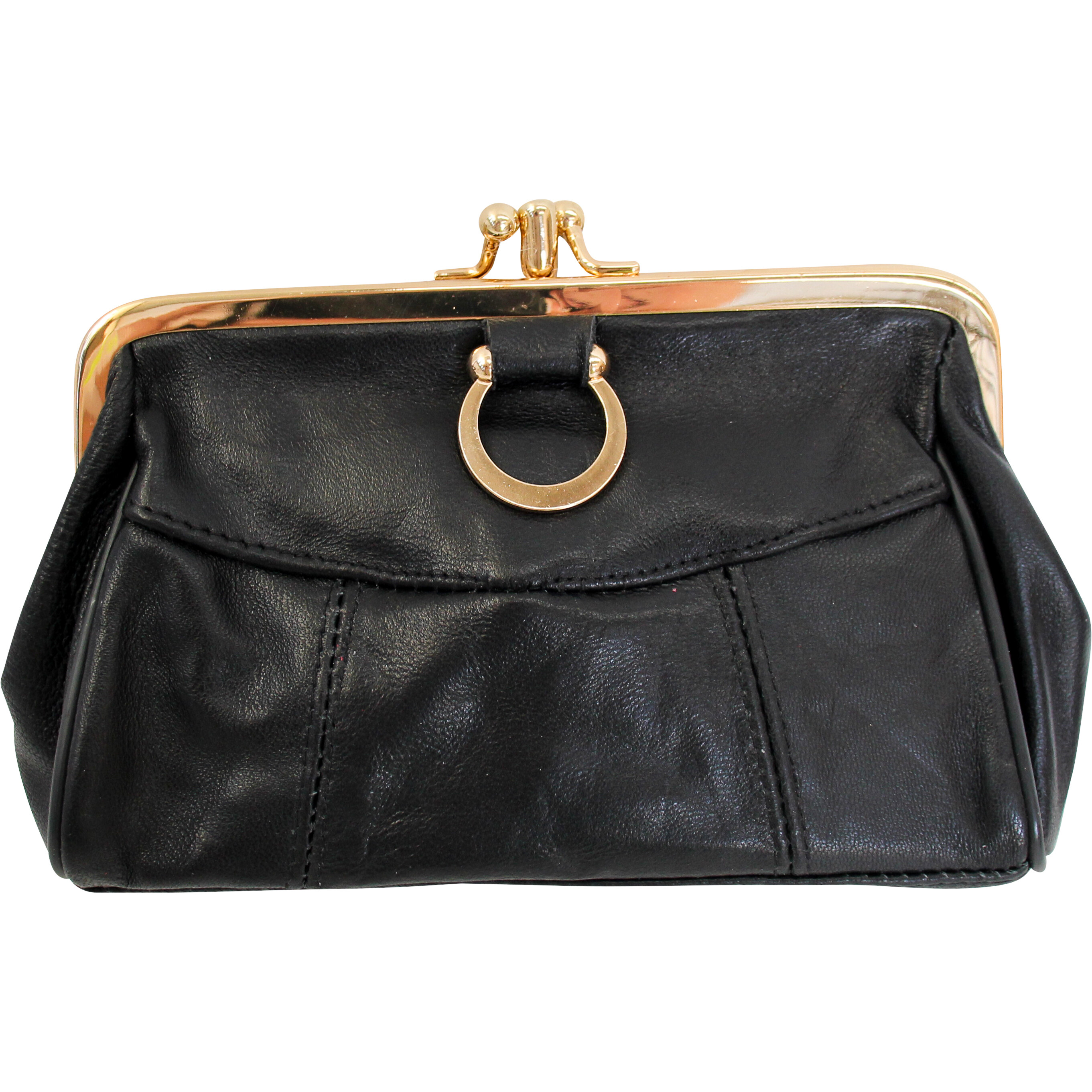 Leather Purse Black