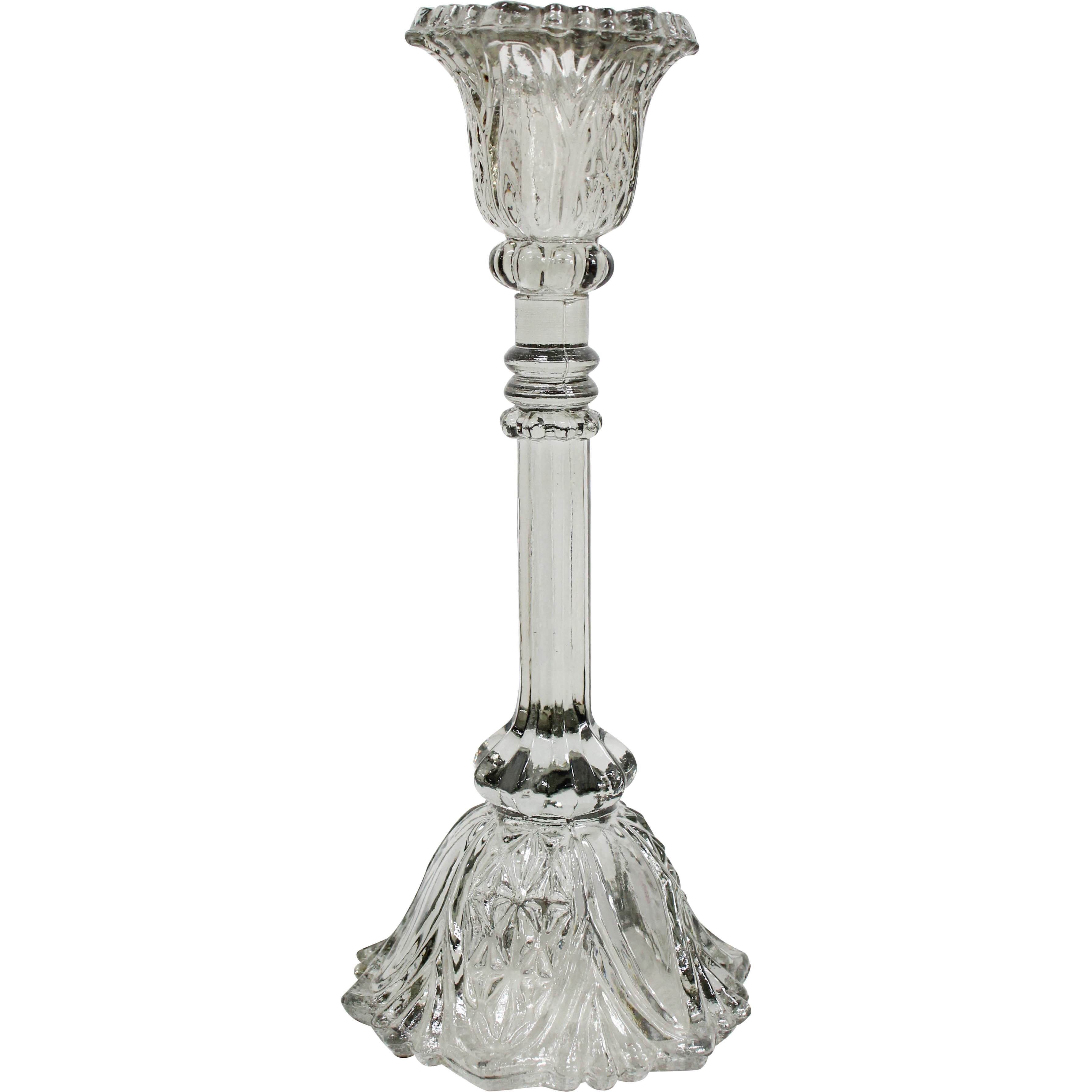 Belle Candle Holder Sage Lrg