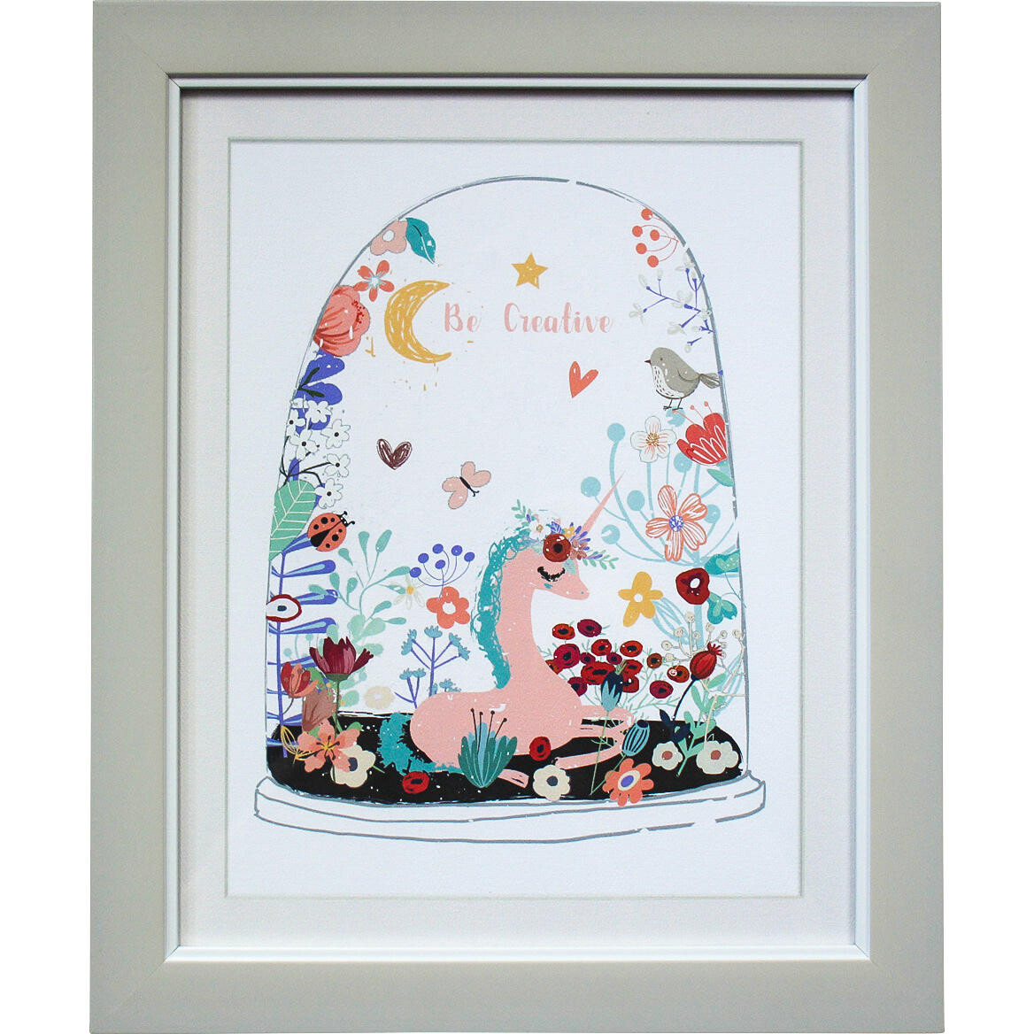 Framed Print Unicorn Jar 1