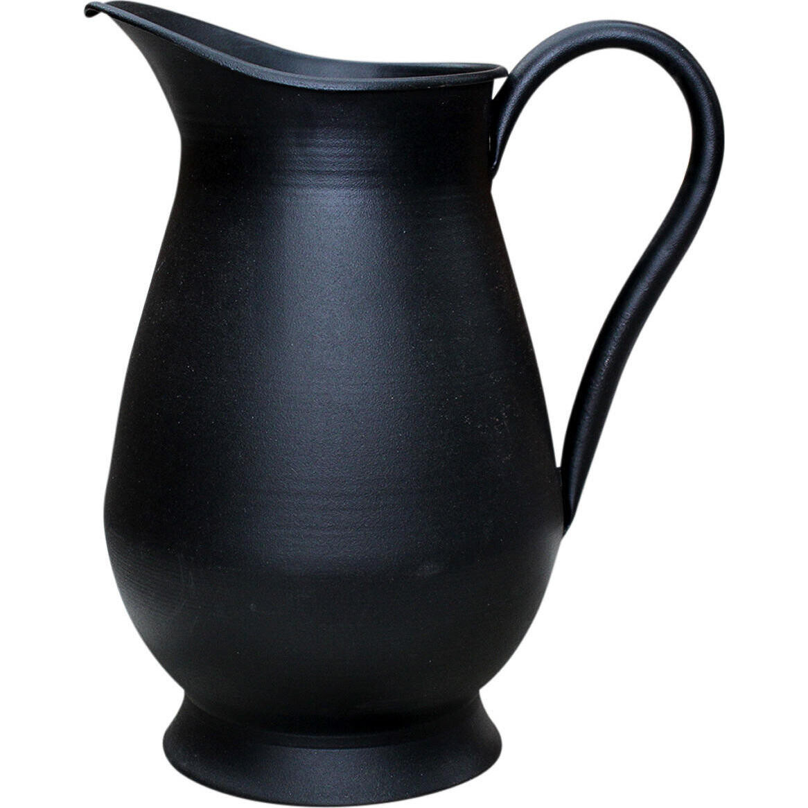 Jug Lrg Matt Black