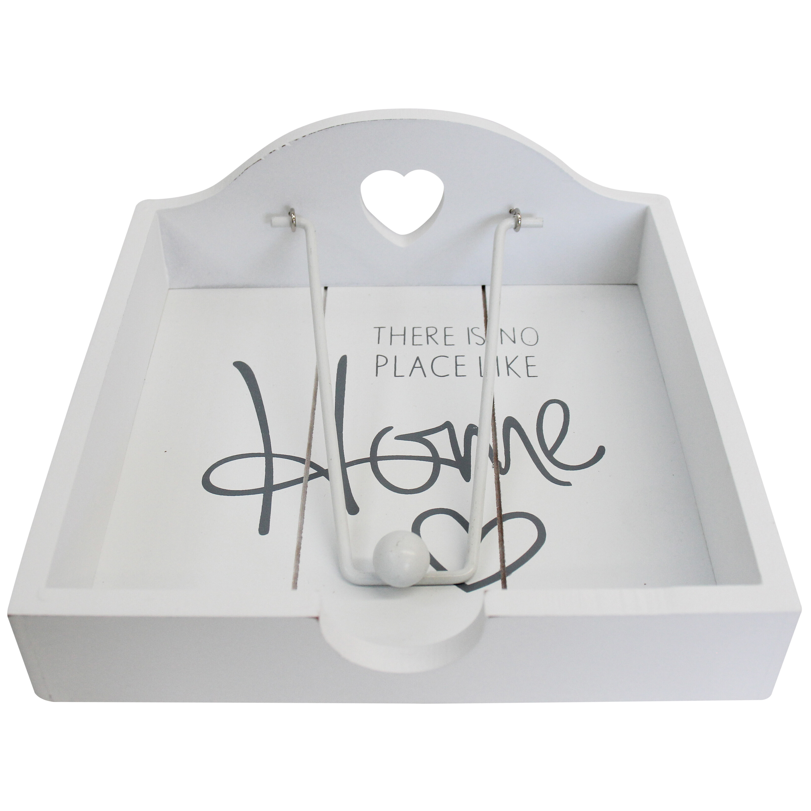 Napkin Holder Home White