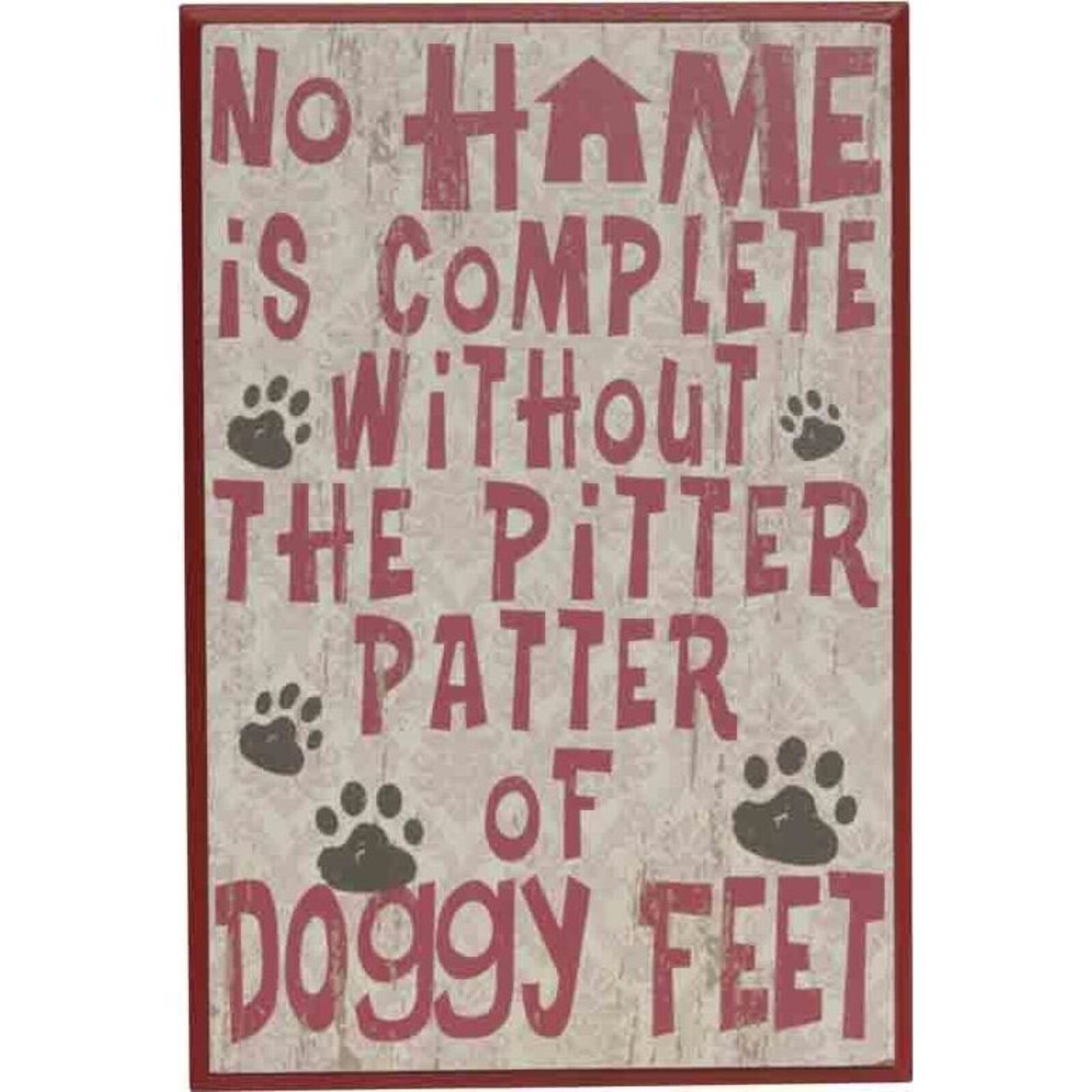 Sign - Doggy Feet