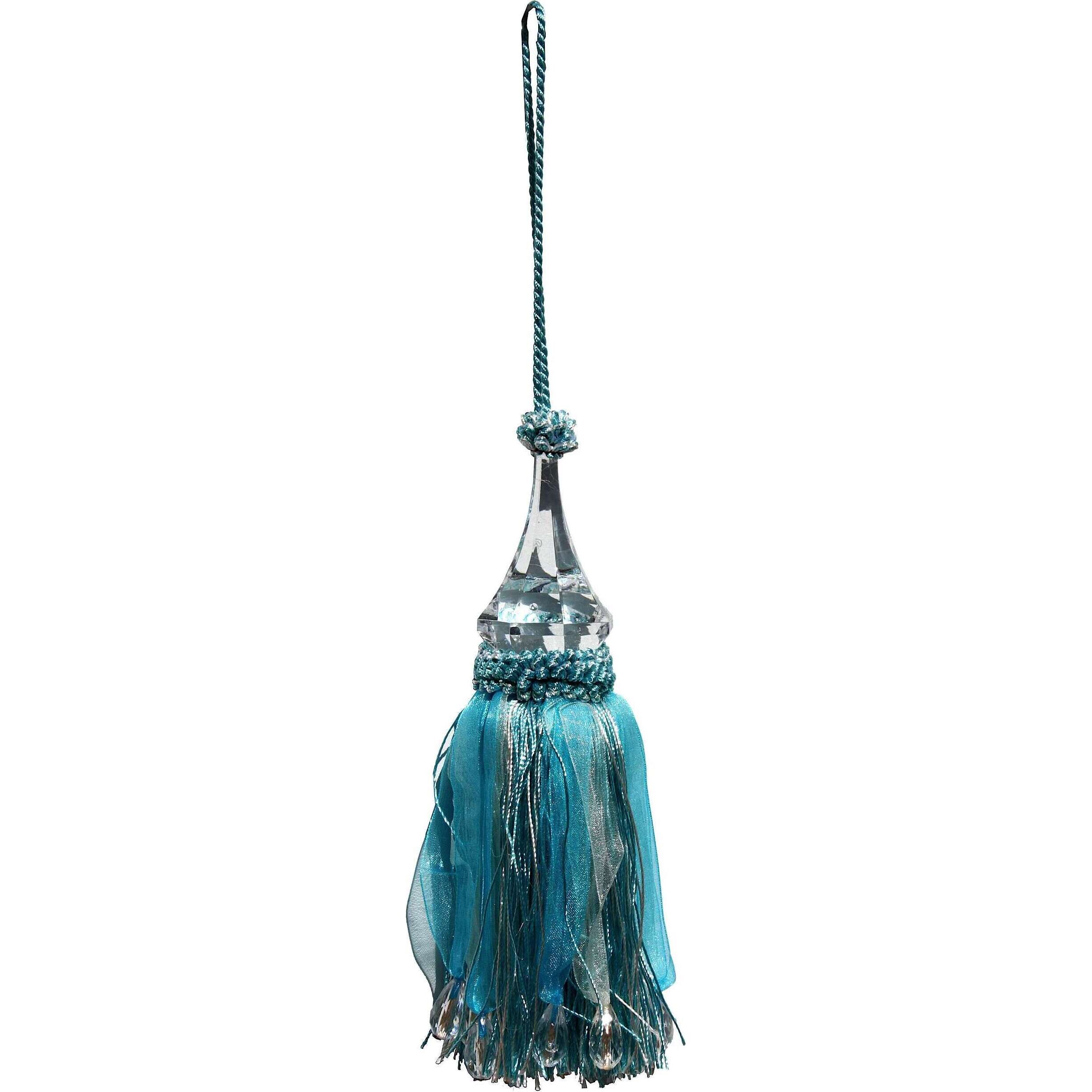 Tassel Cristallo - Blue/Cream