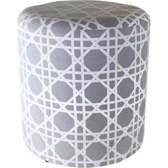 Ottoman Lattice Grey