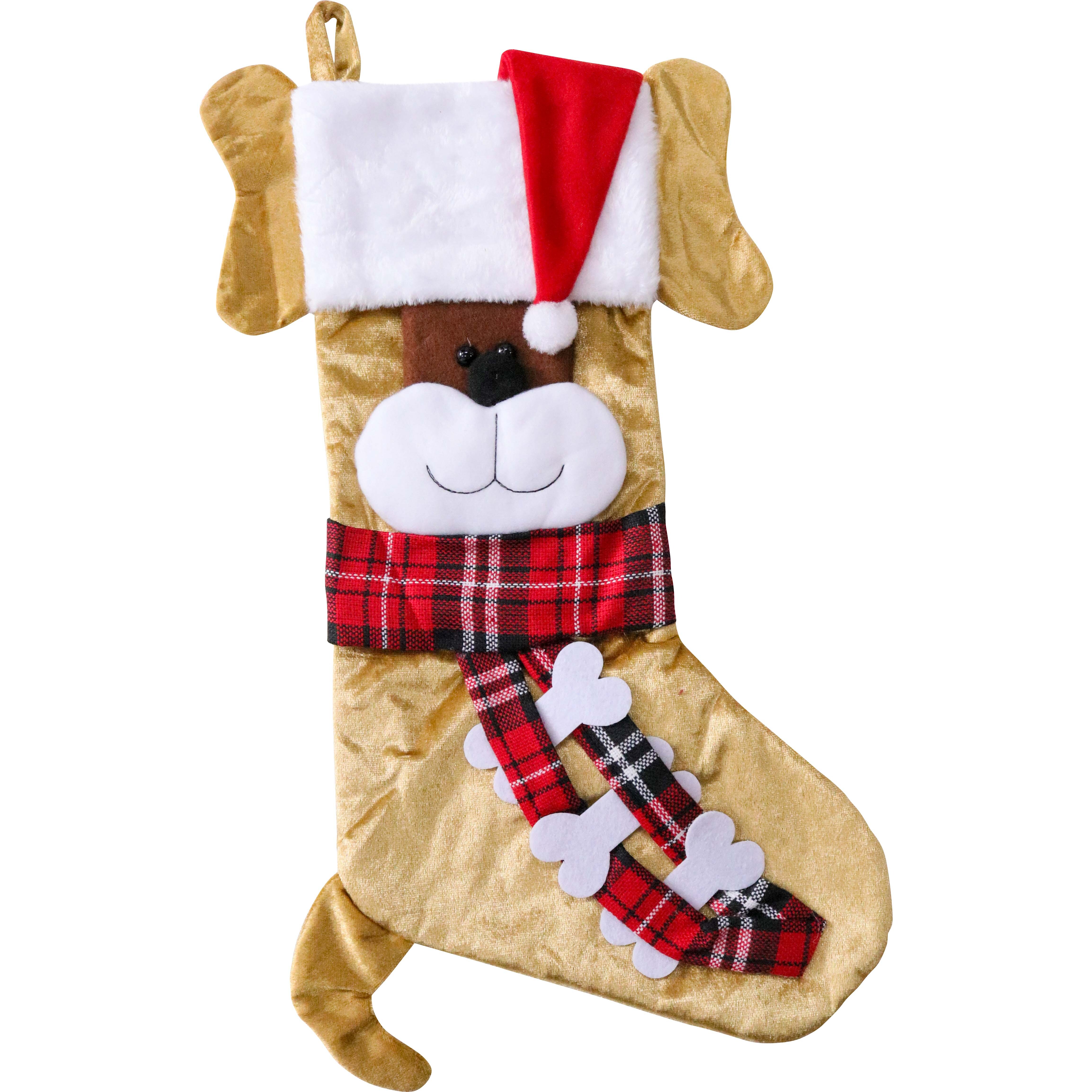 Stocking Santa Puppy