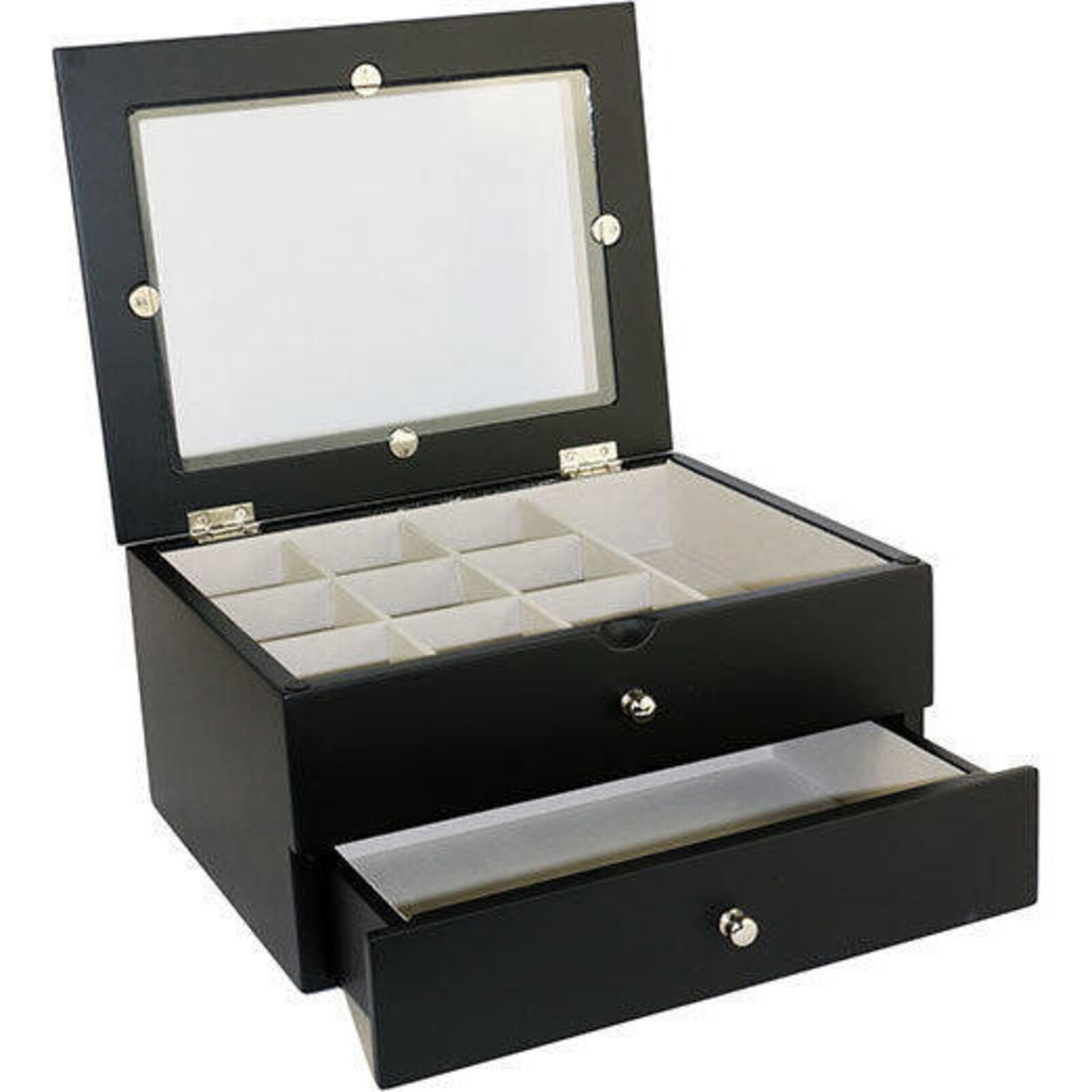 Jewellery Box  Medium Black