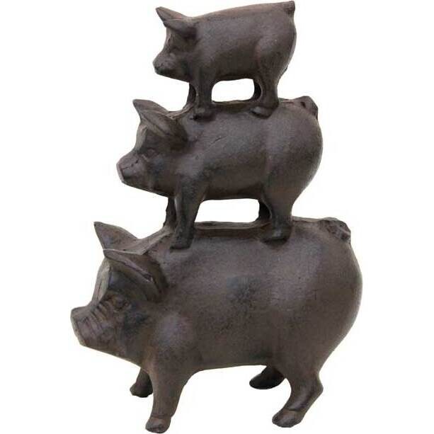 Doorstop Pig Tower