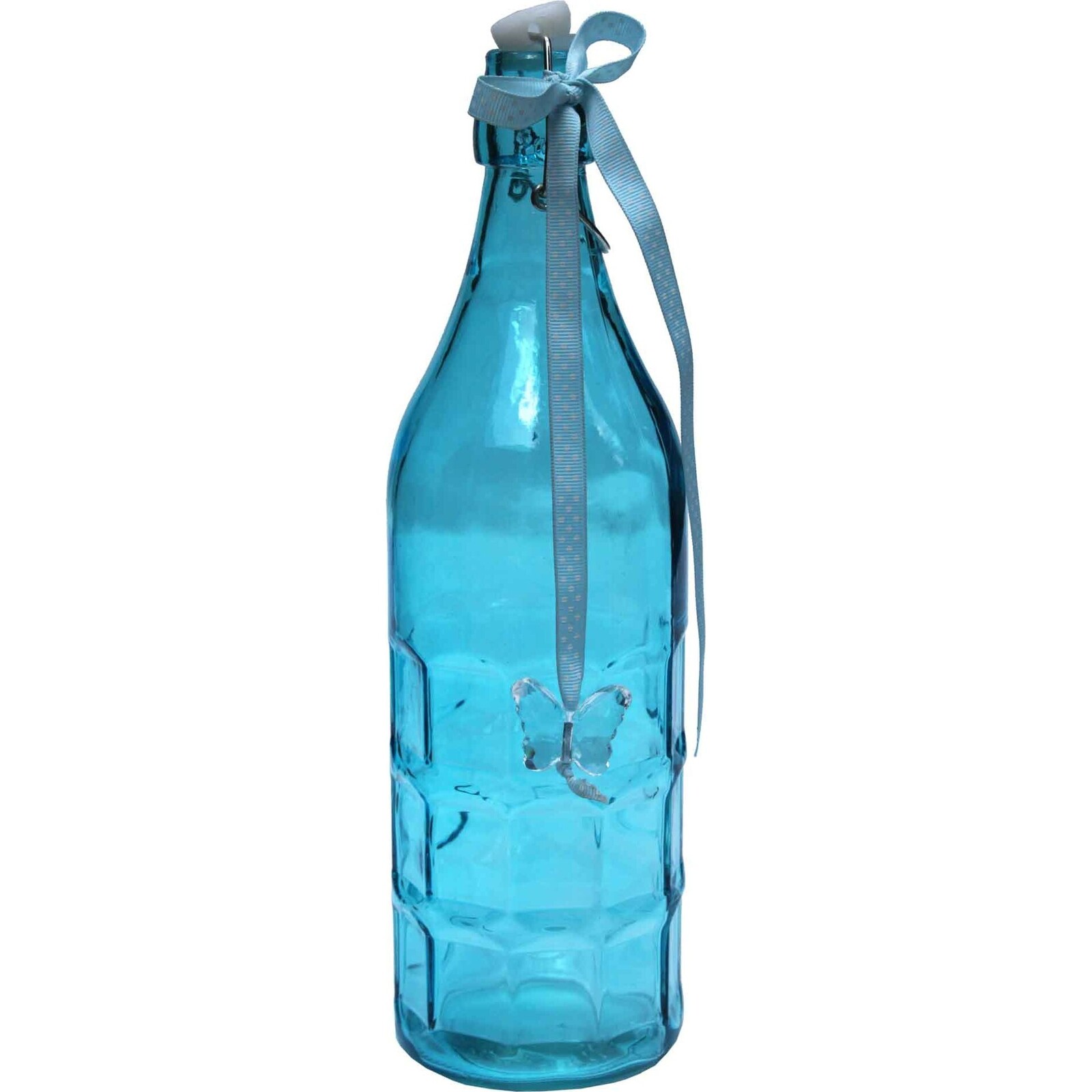 Water Bottle - Blue Facette