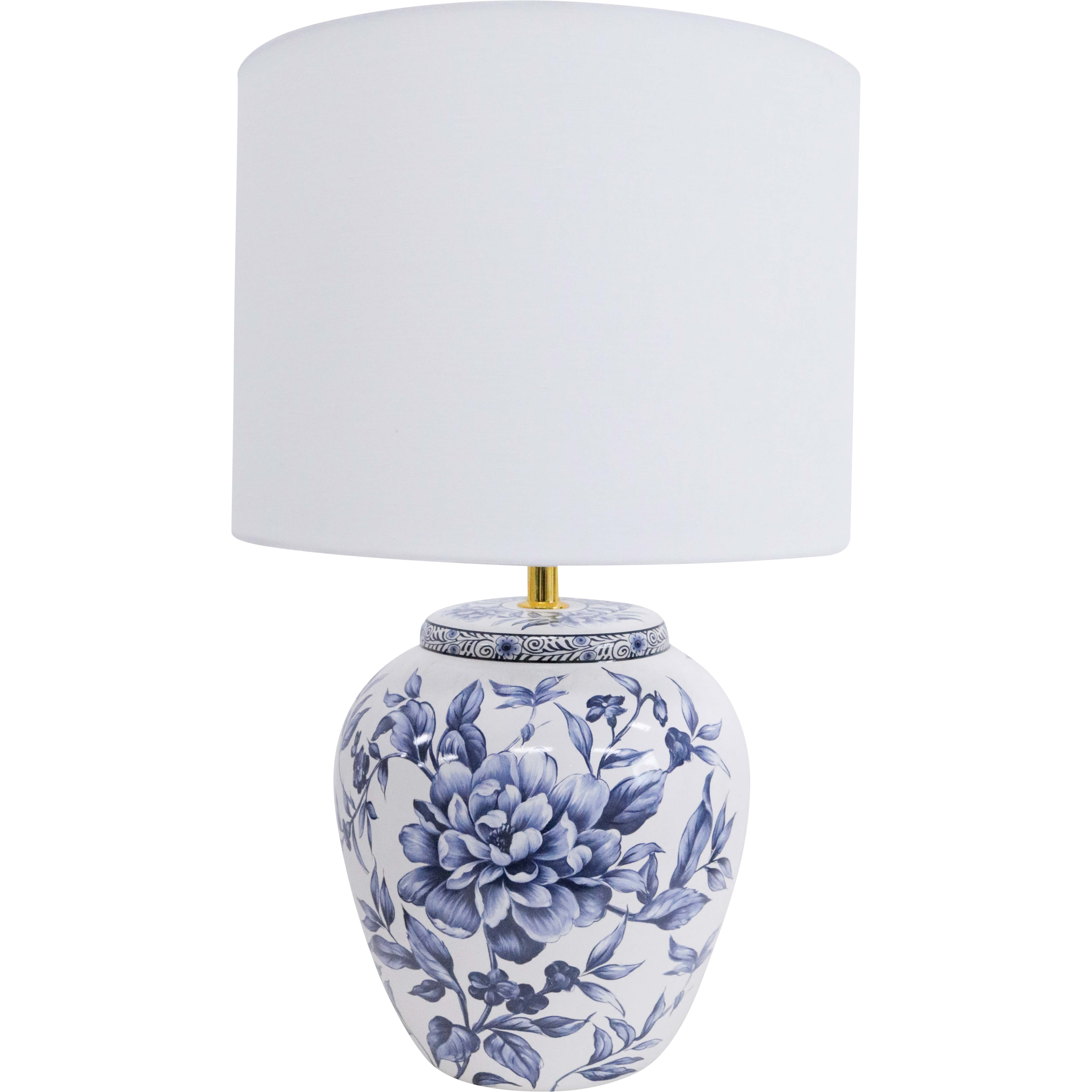 Lamp Blue Calico