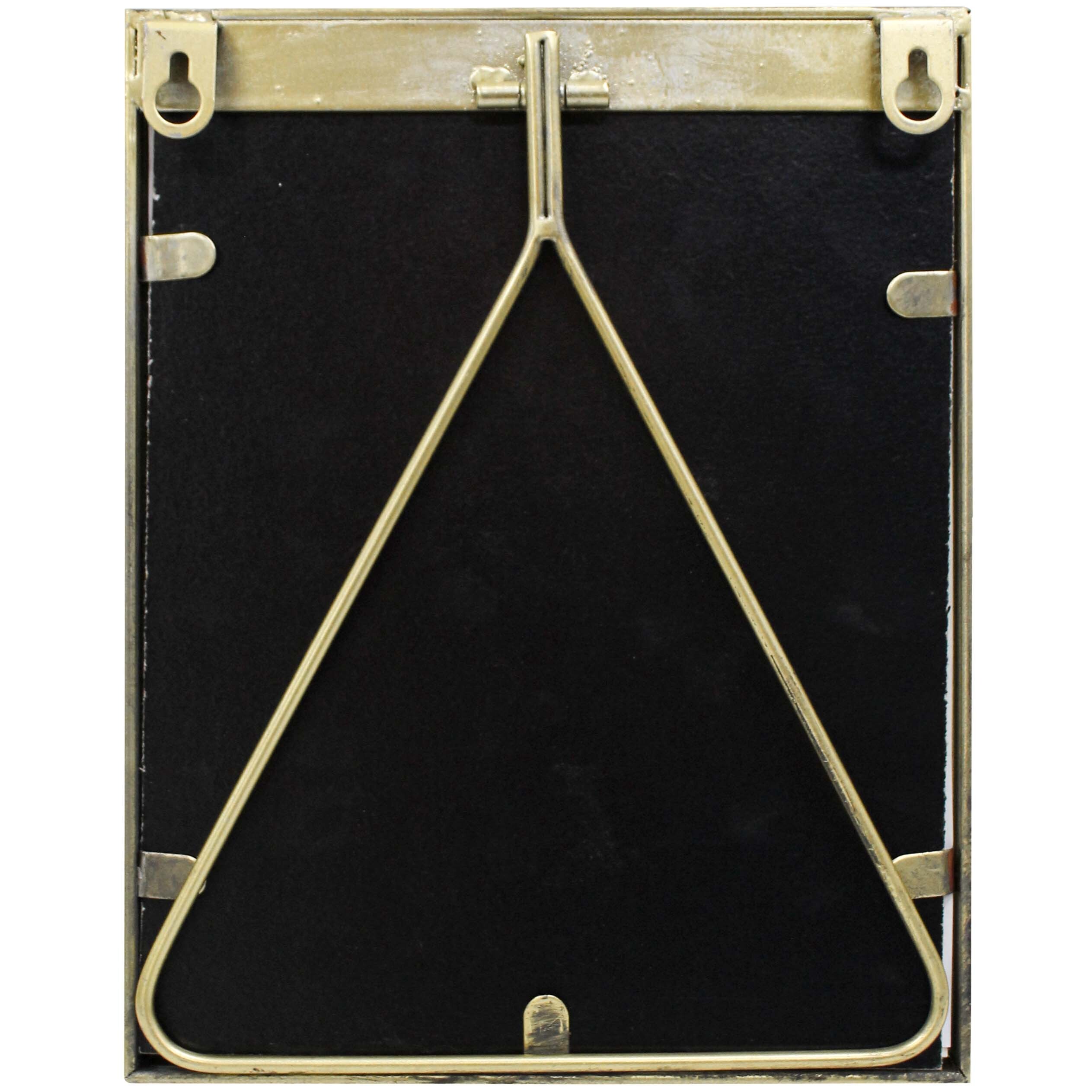 Frame Lucinda 5x7 Brass Col 