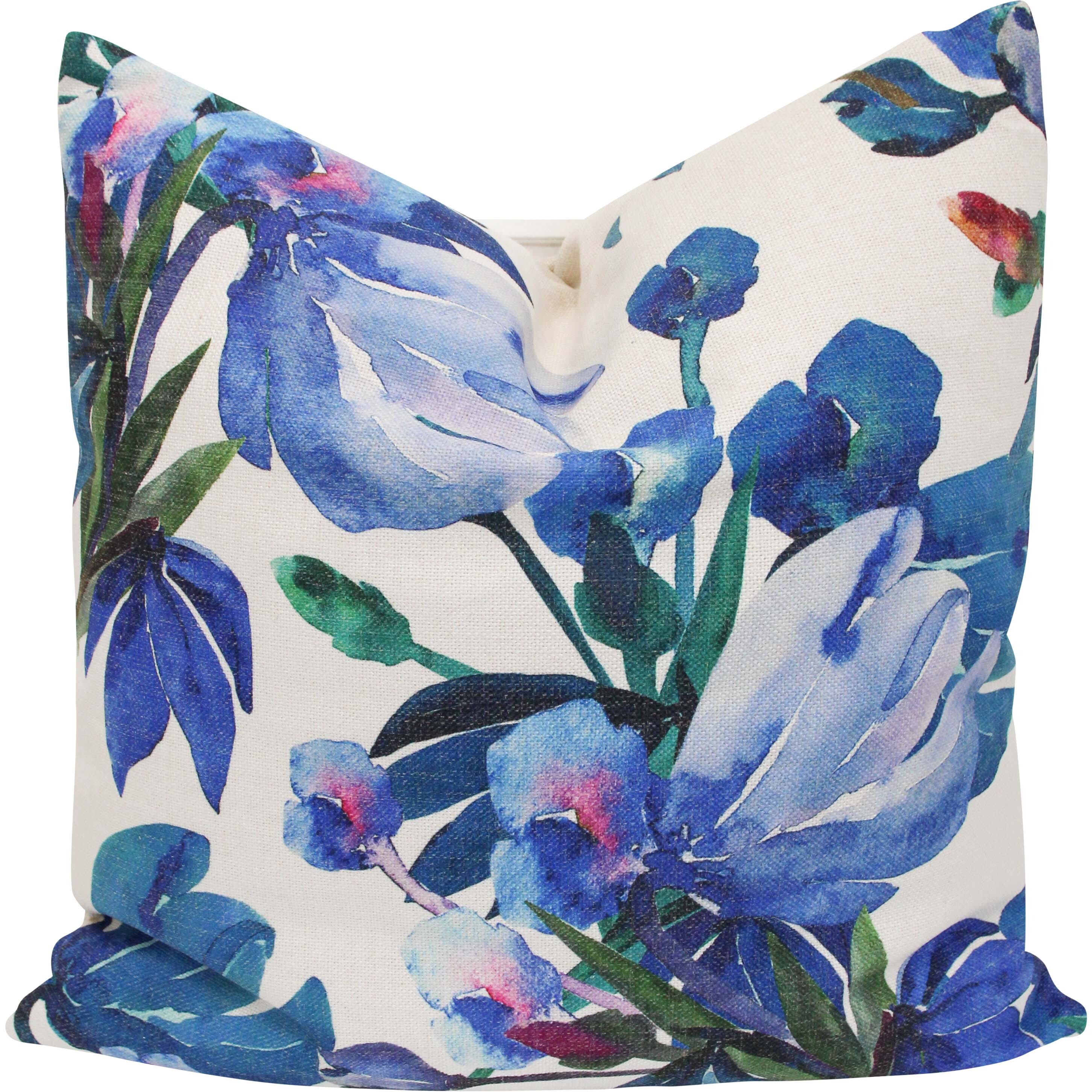 Cushion Blue Floral