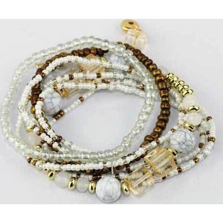 Bracelet White Gold Set