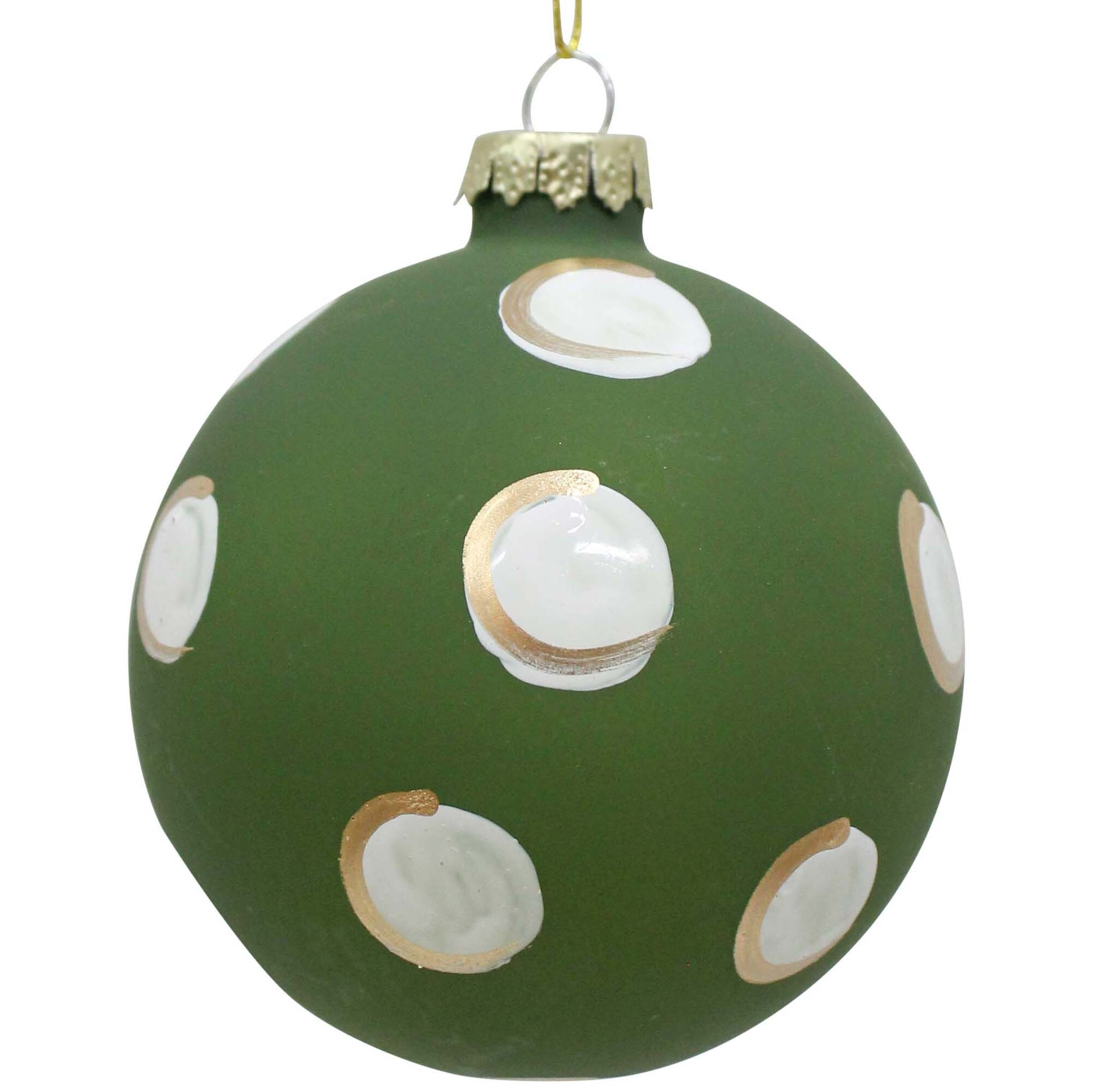 Glass Bauble Pistachio