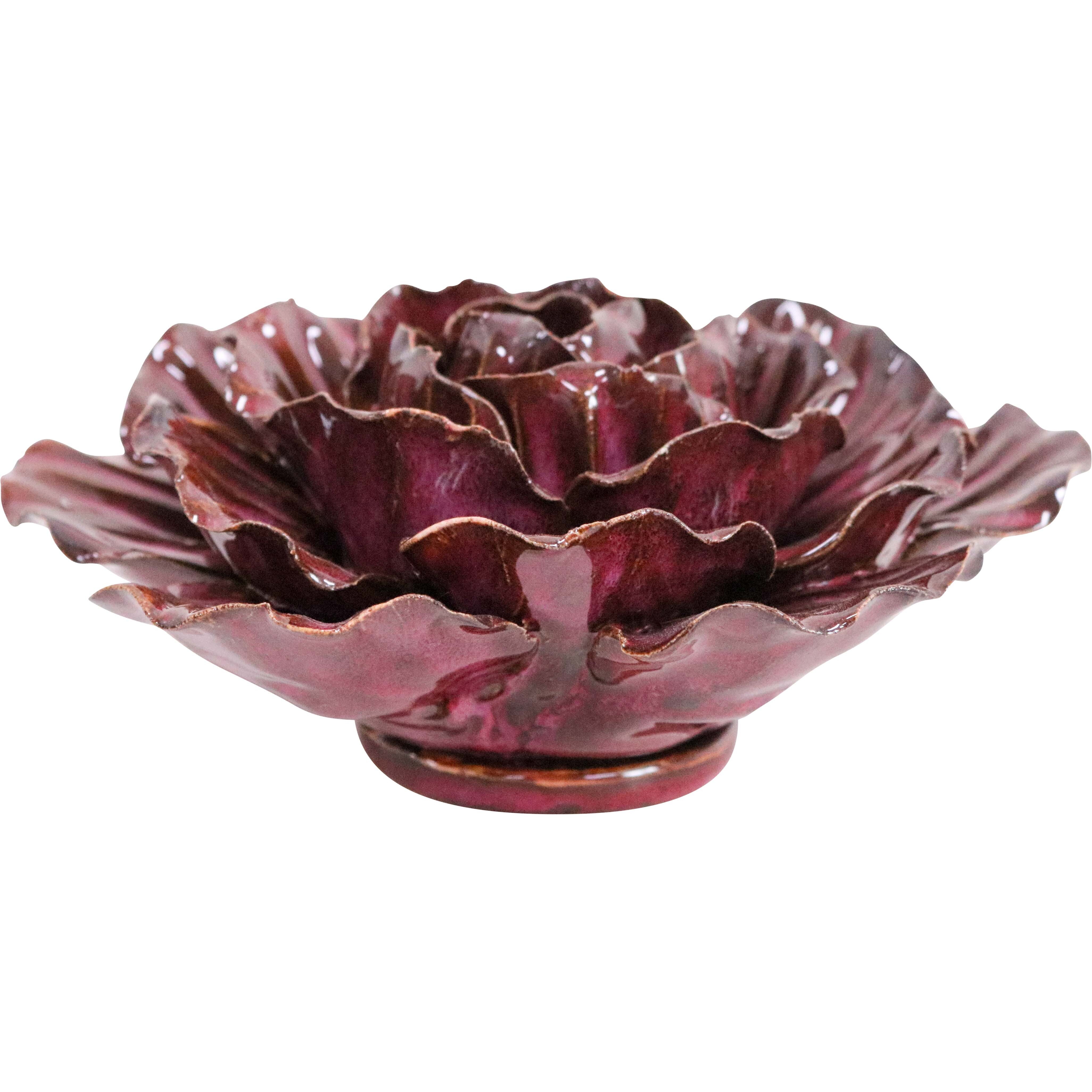 Ceramic Cabbage Red