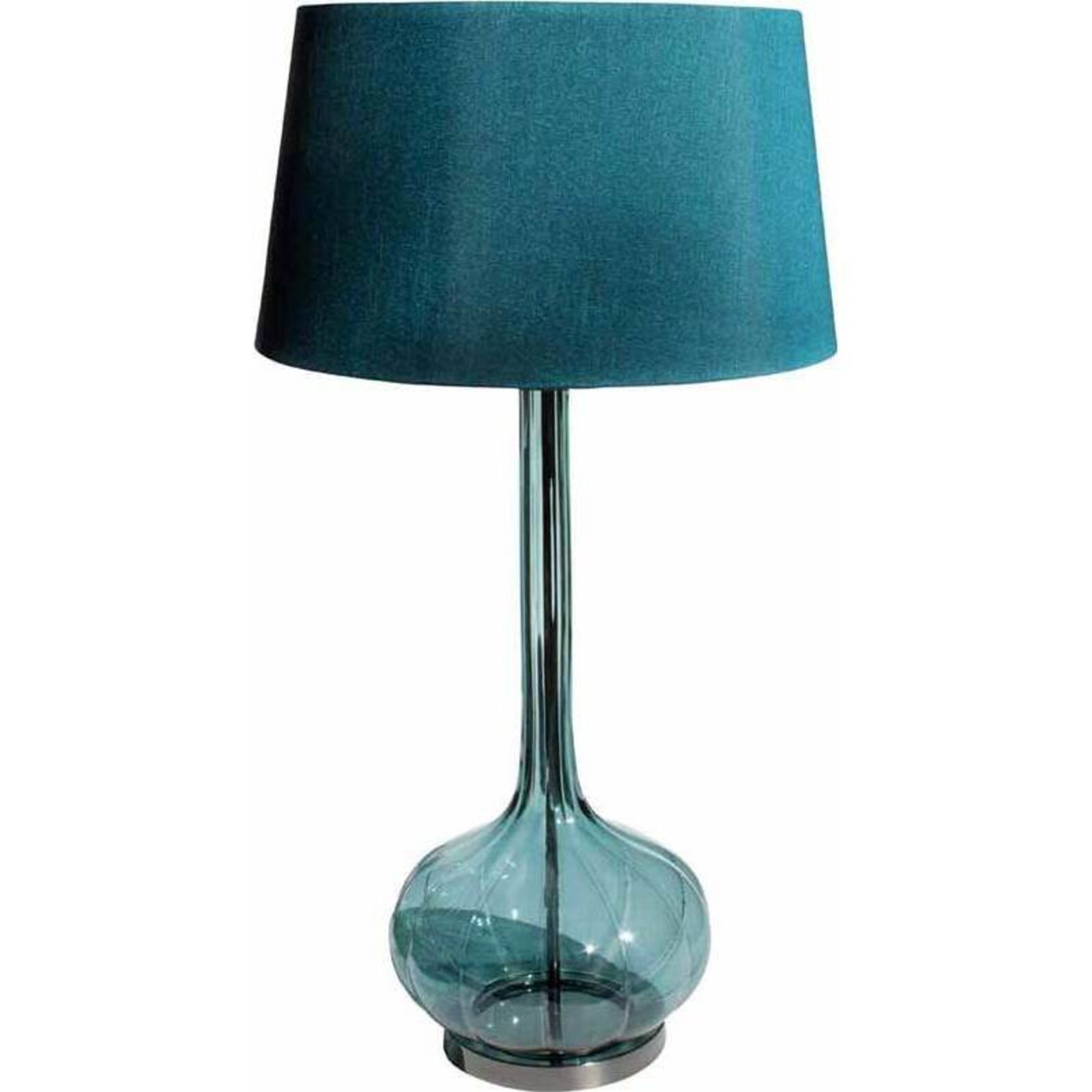 Table Lamp - Teal Drop
