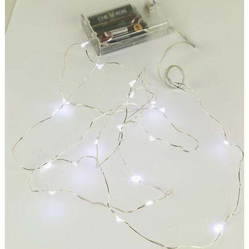 LED Rope Wire Lights White 2m