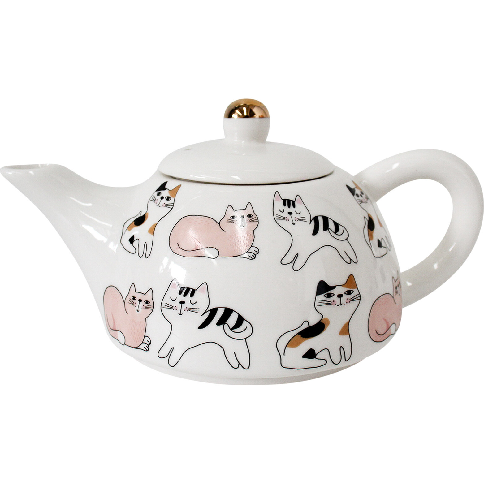 Teapot Sassy Cats