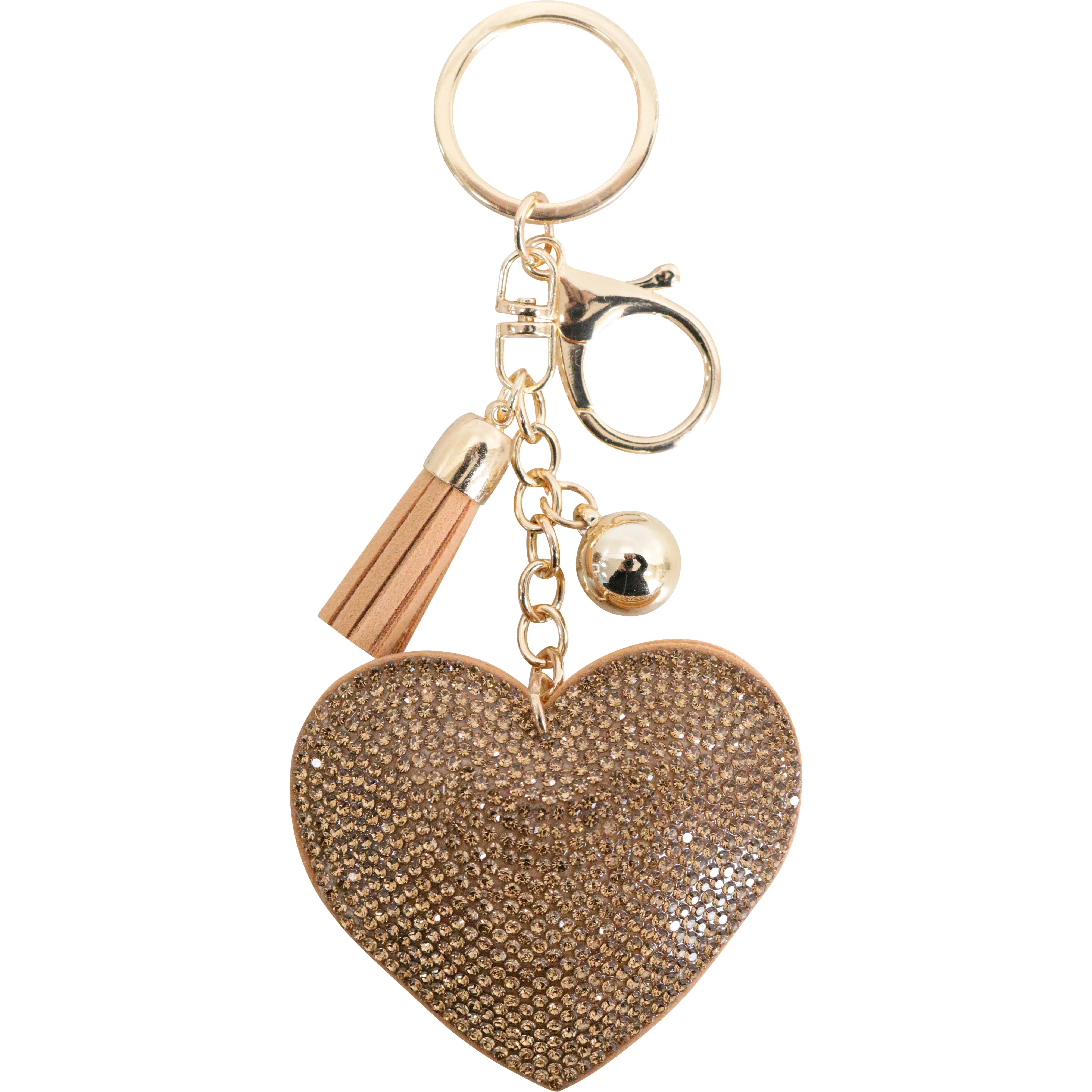 Keyring/ Bag Hanger Heart