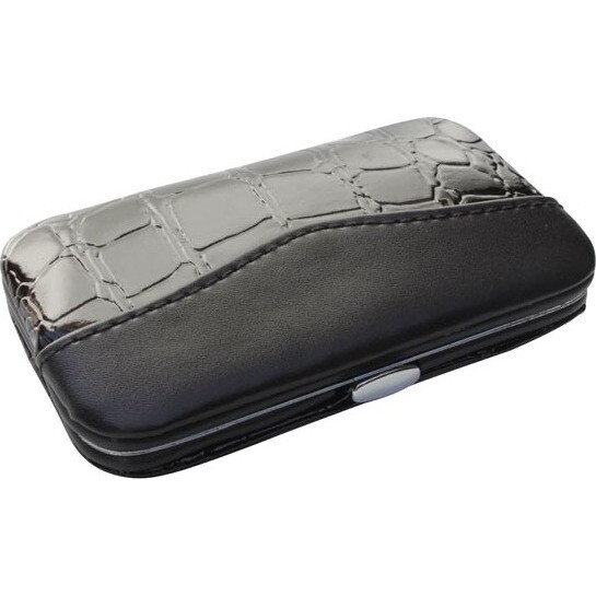 Manicure Case -Black  Alligator