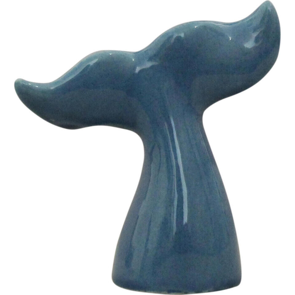 Whale Tail Decor Sml Blue