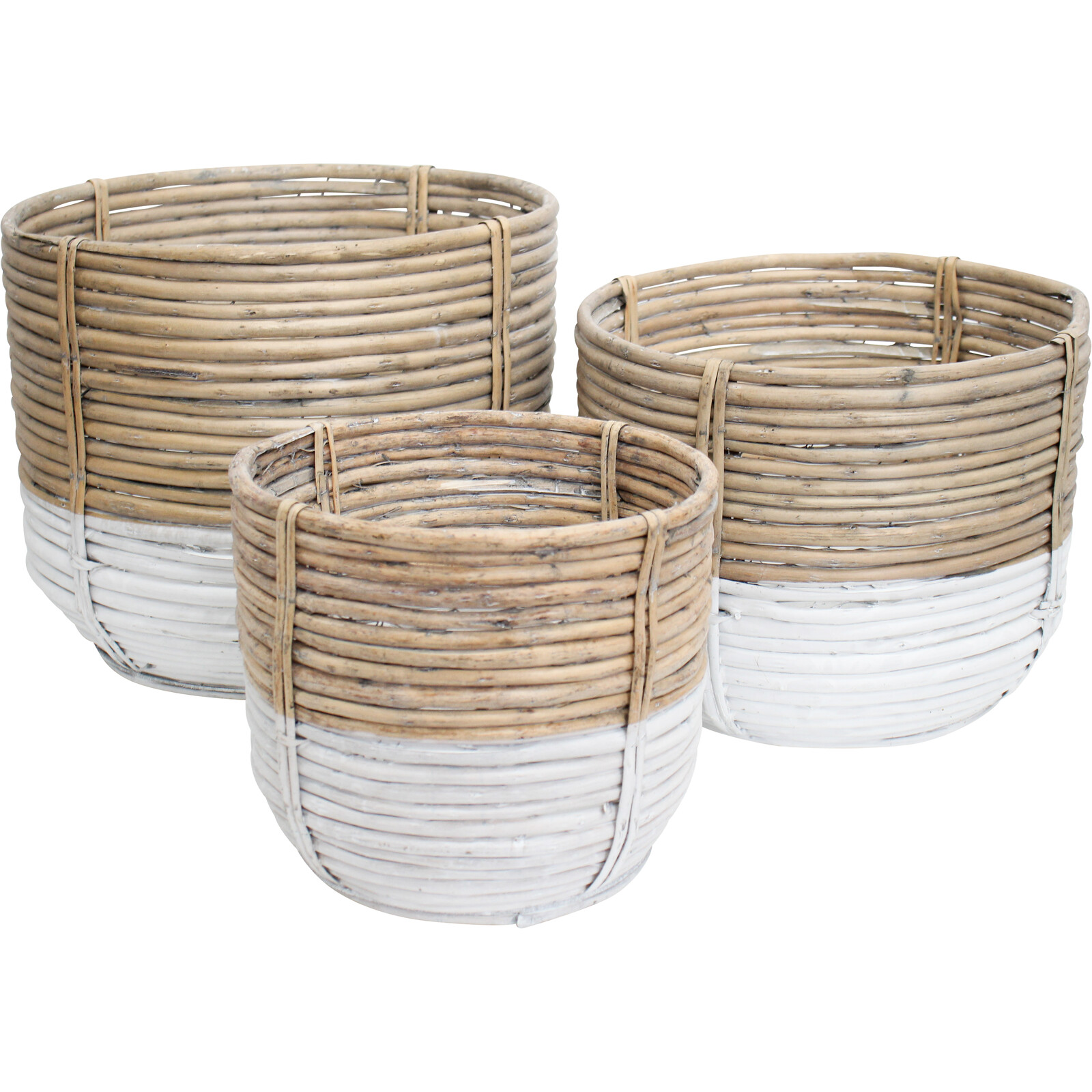 Planter Curve Willow S/3