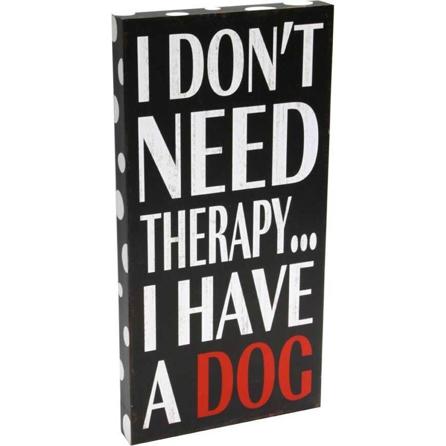 Sign Therapy Dog