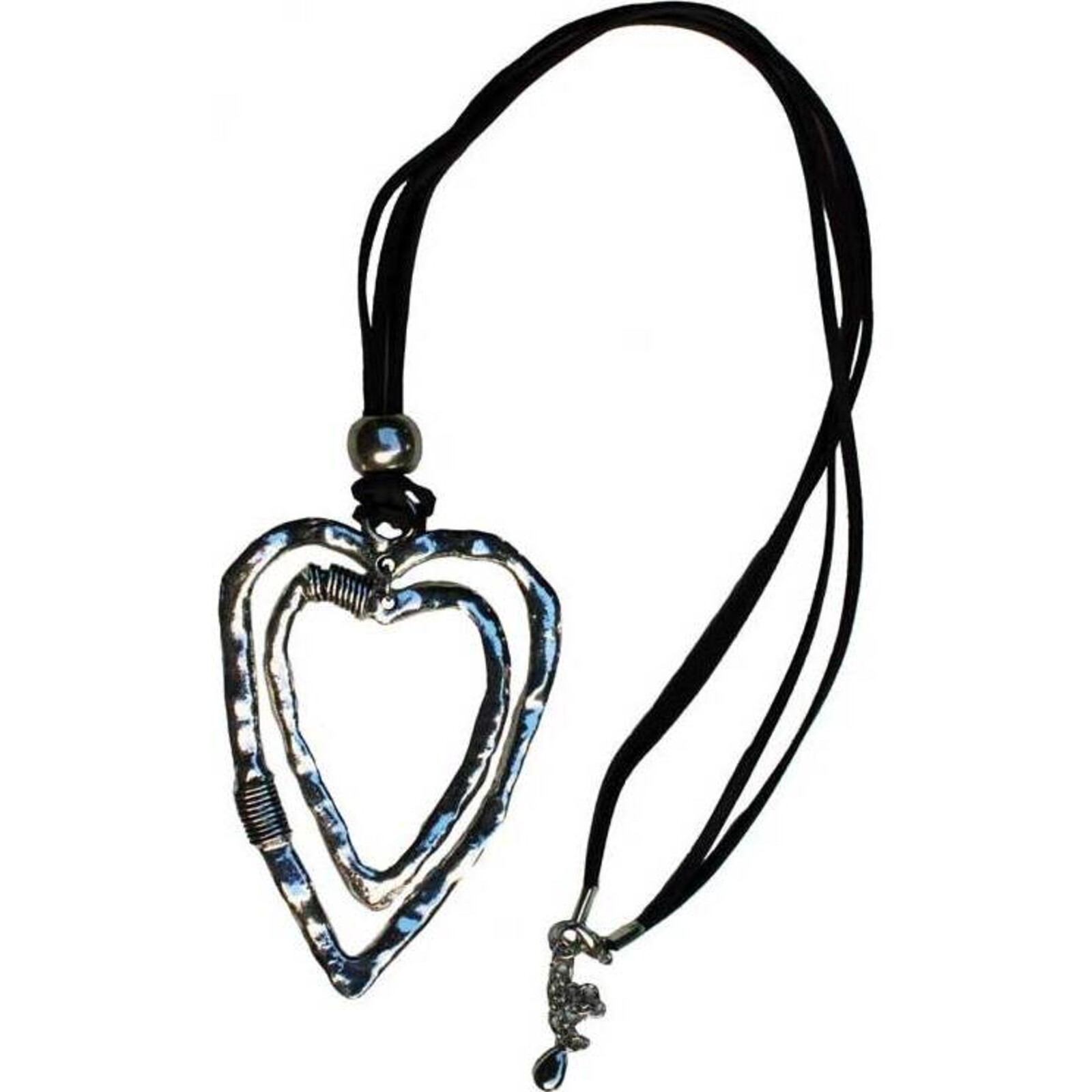 Necklace - Beaten Hearts