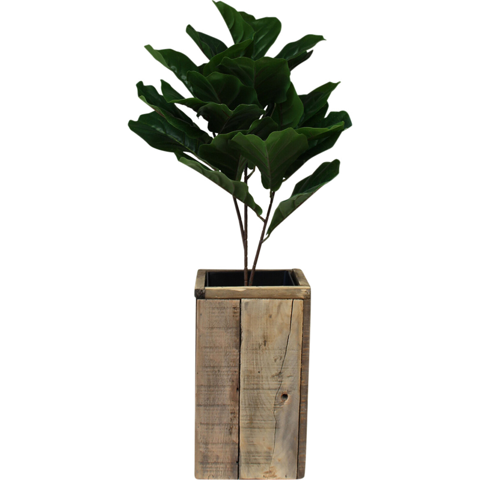 Plant Holder Wooden Tall