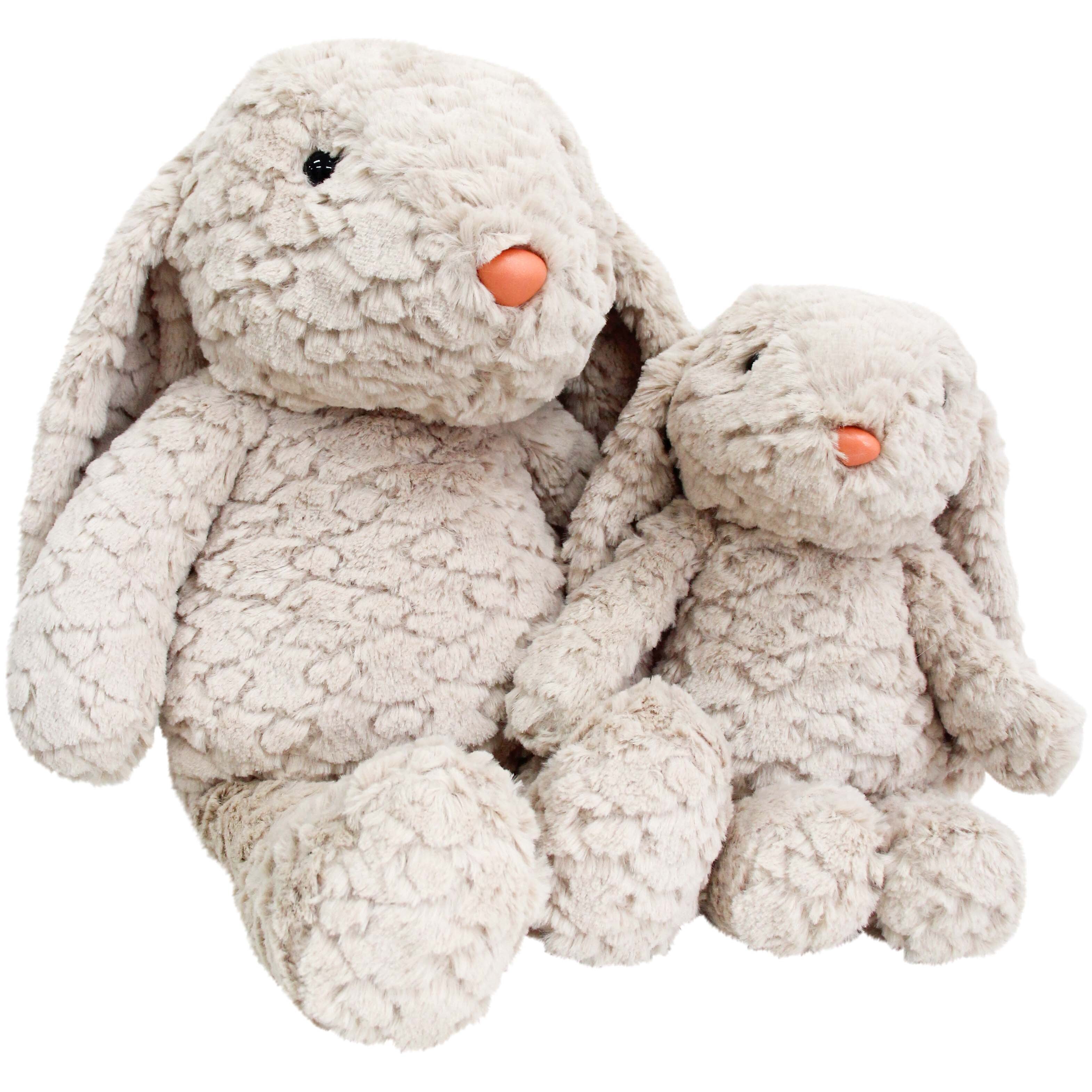 Plush Lrg Ella Bunny Coffee