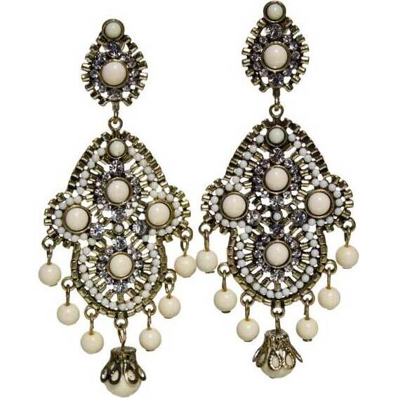 Drop Earring Kala Cream