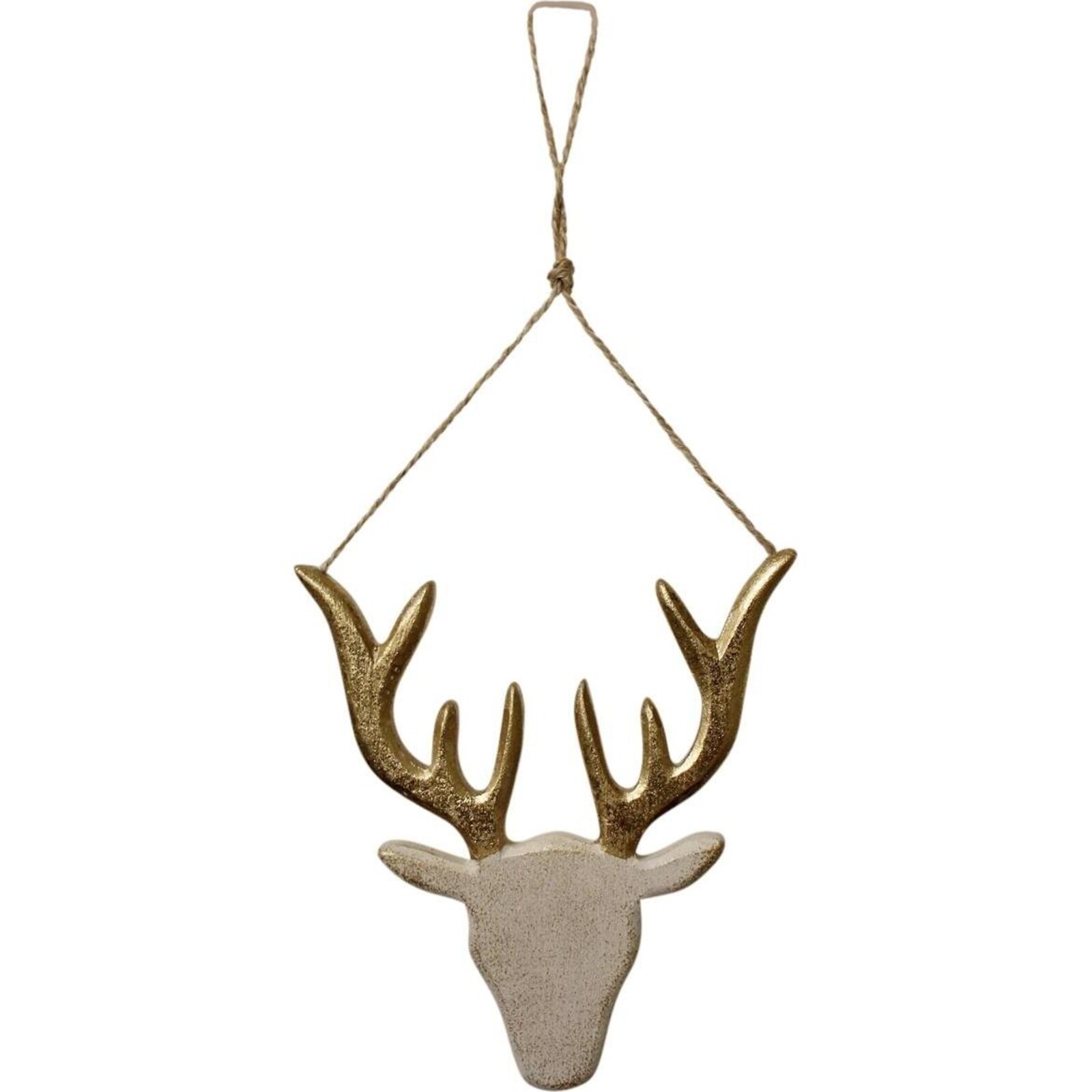 Deer Head Hanger Gold
