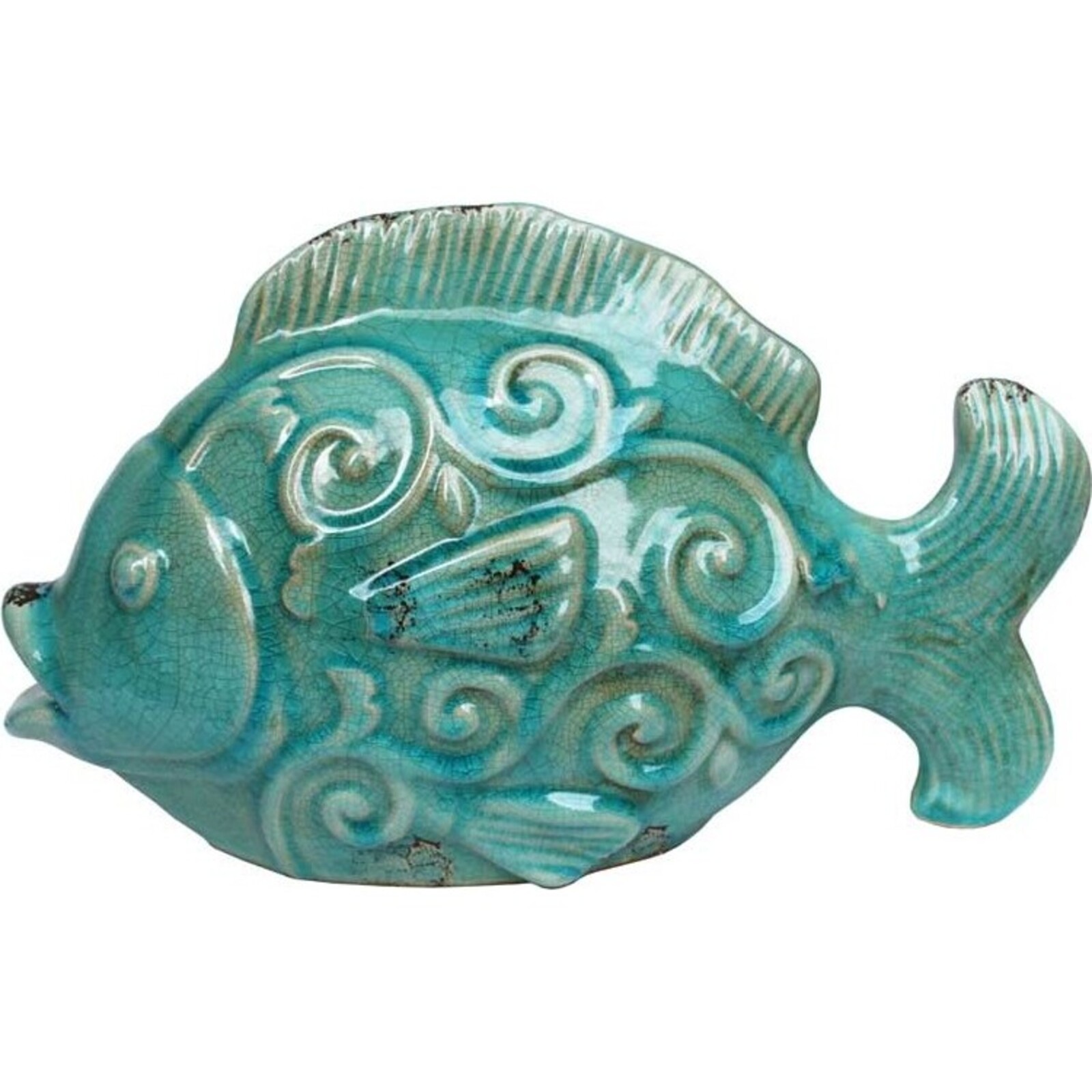 Ceramic Swirl Fish