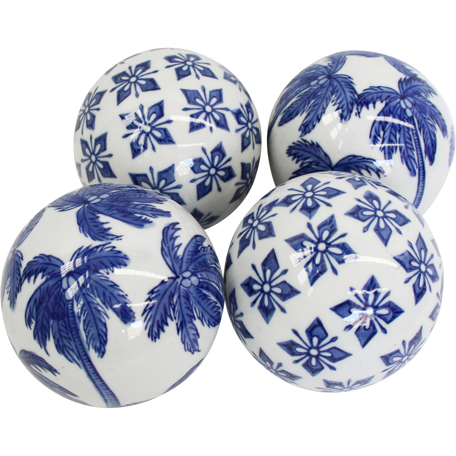Porcelain Balls S/4 Barbados