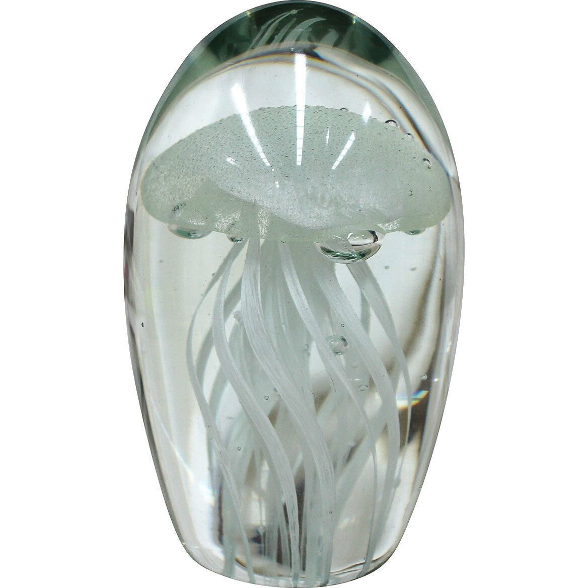 Paperweight Jellyfish Lrg White