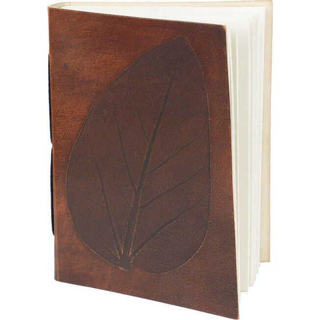 Leather Notebook Leaf Single