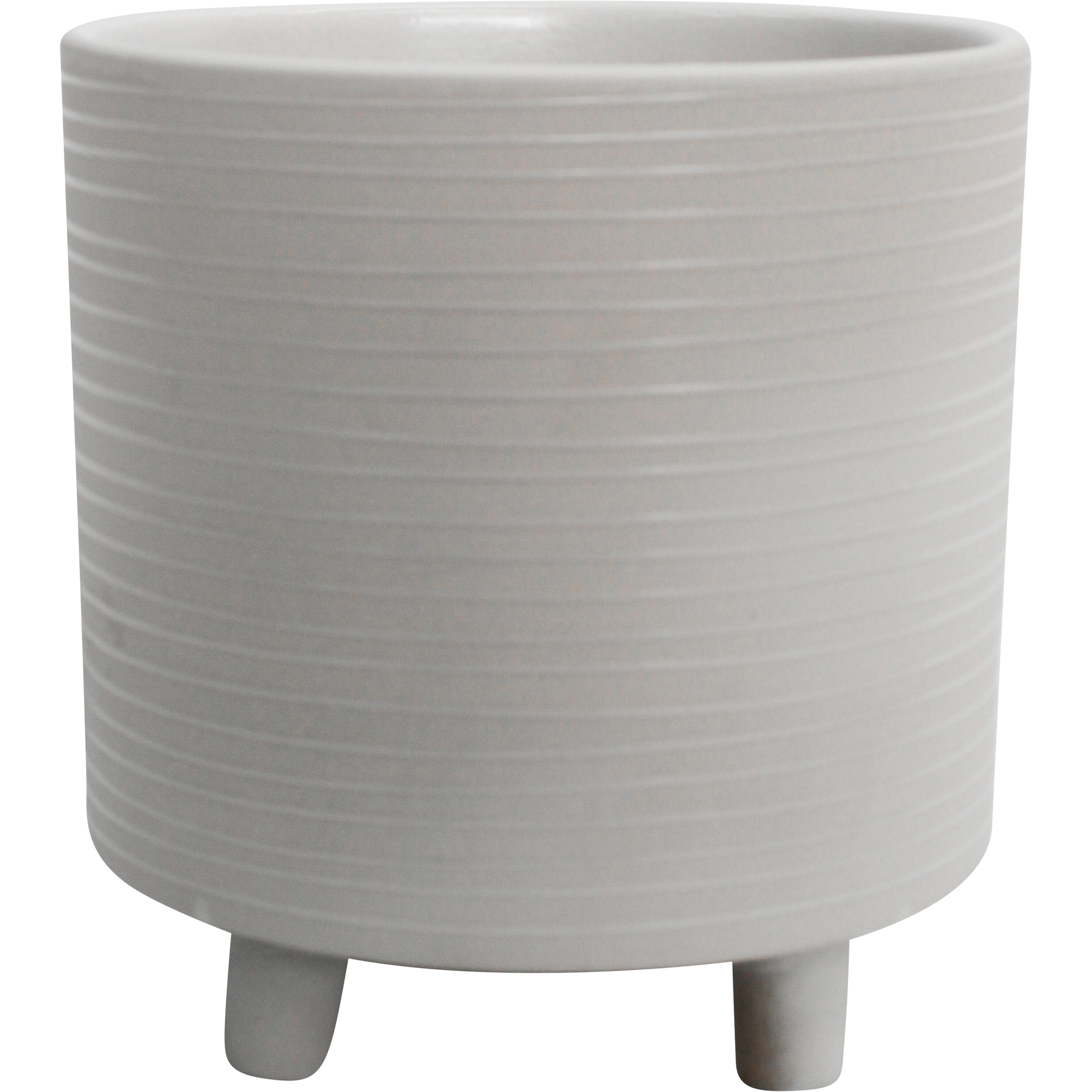 Planter White Lrg