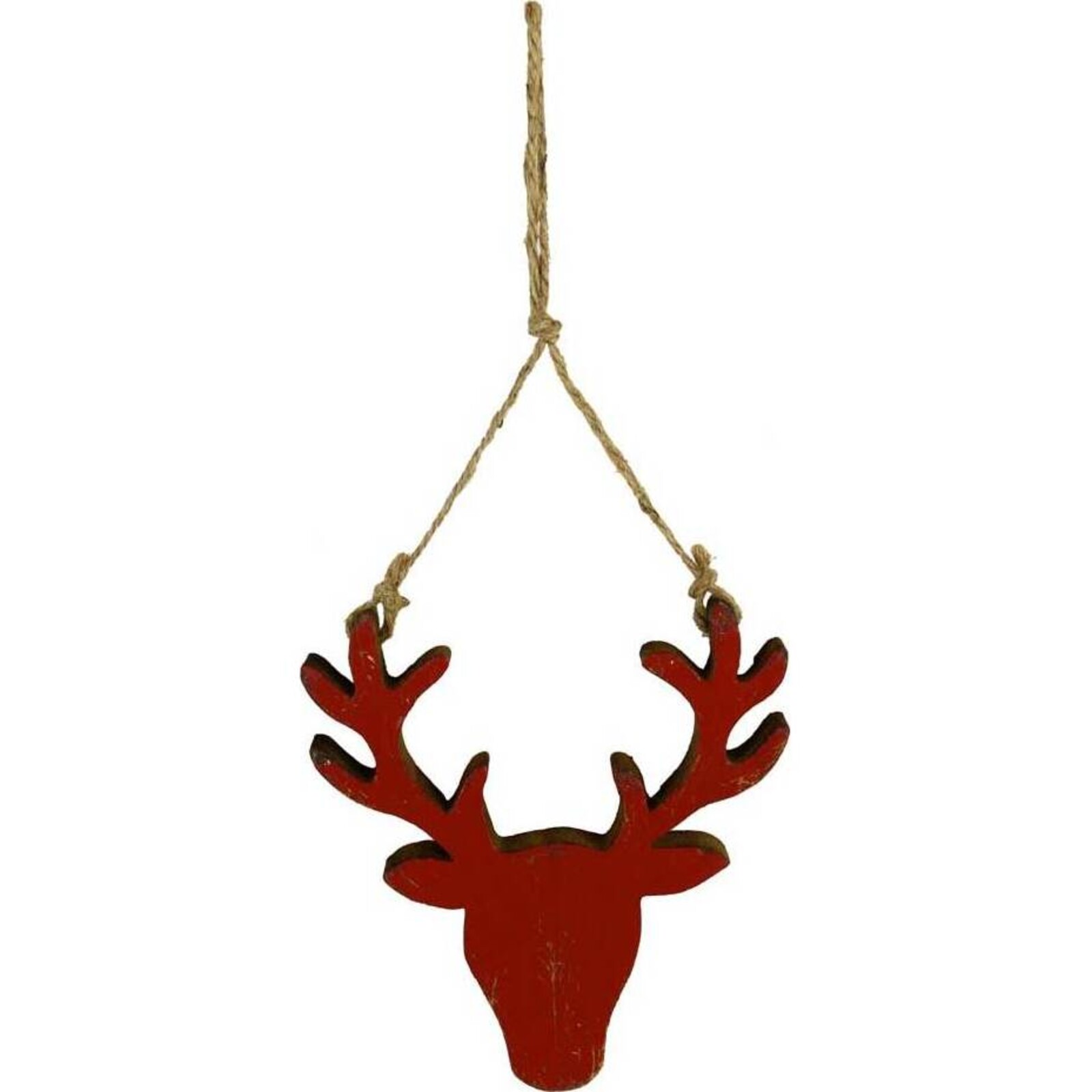 Wooden Deer Head Hanger