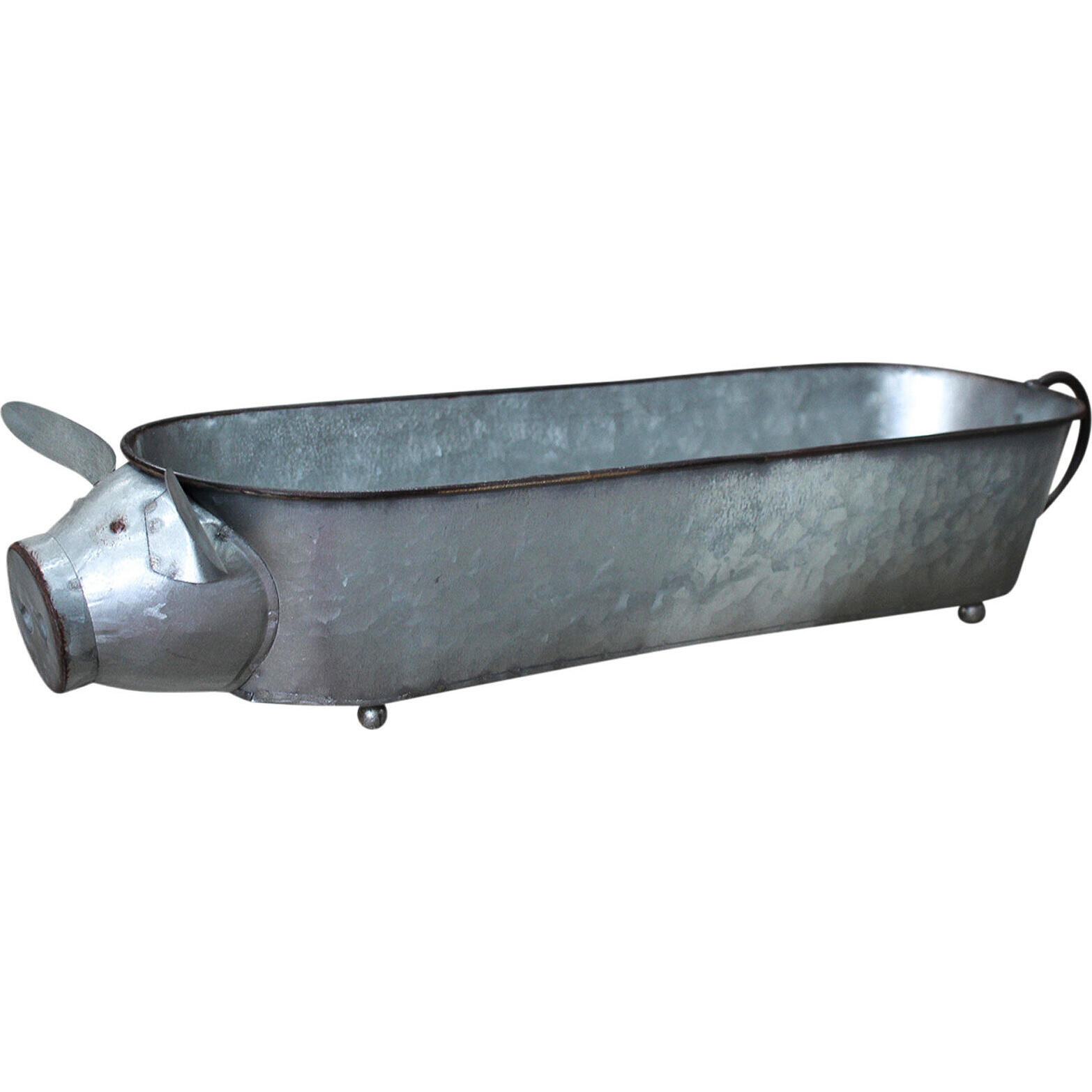 Planter Pig Trough Metal