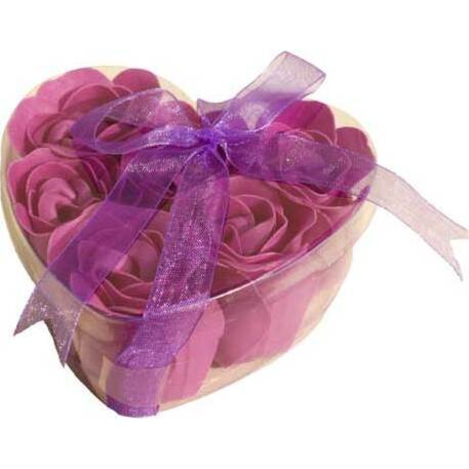 Rose Soap Purple Heart Small