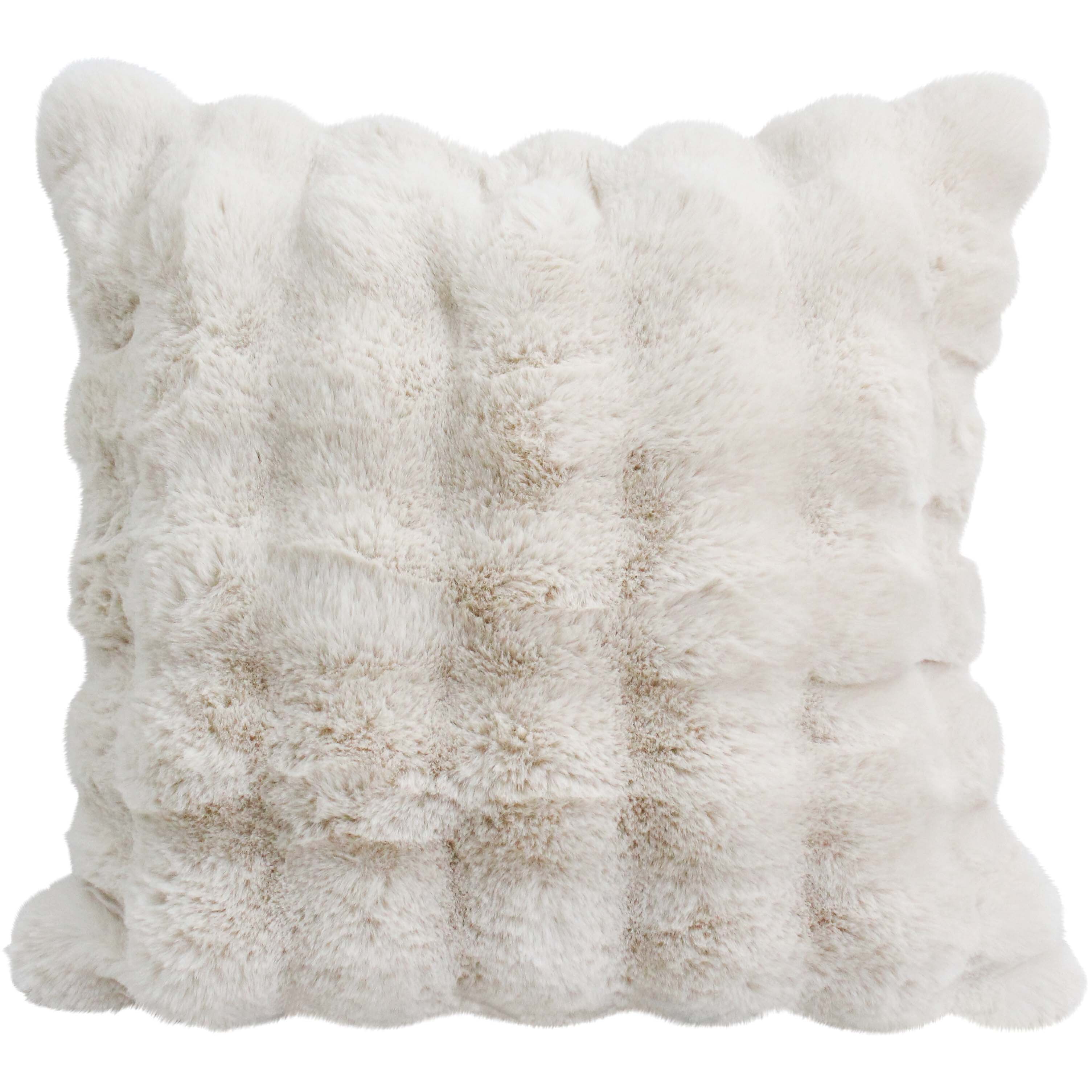 Cushion Lux Faux Fur Hamptons