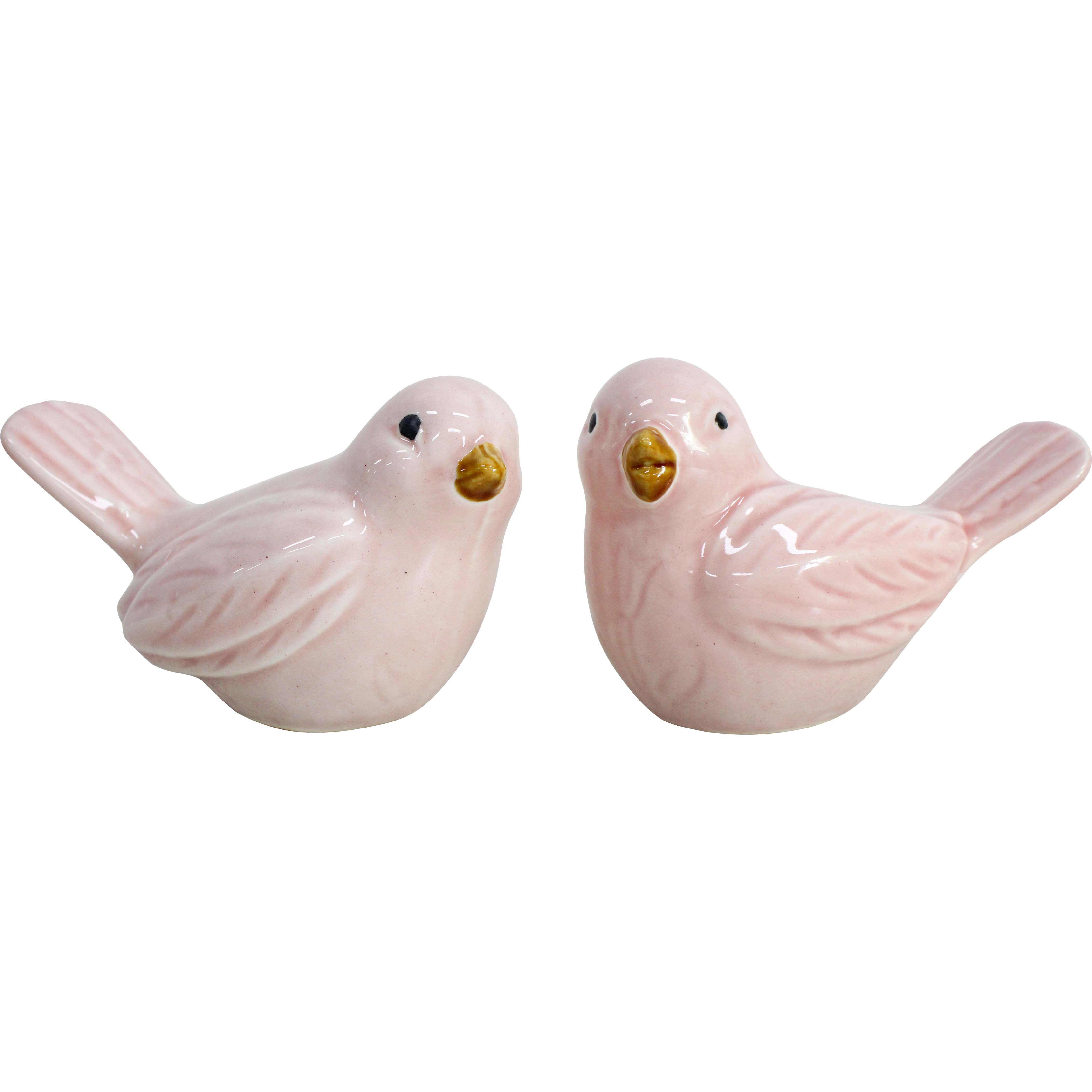 Birds S/2 Pink