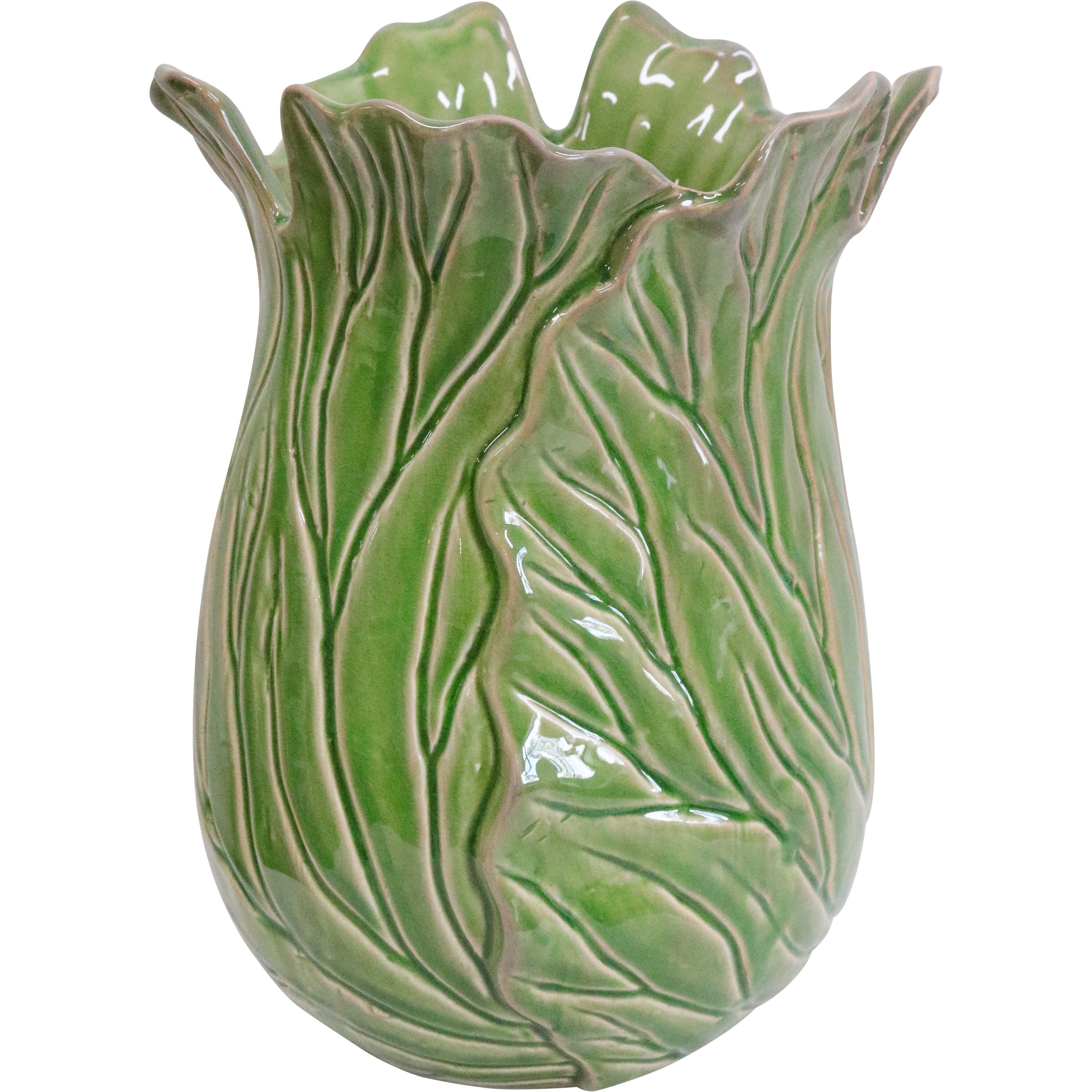 Cabbage Vase Lrg