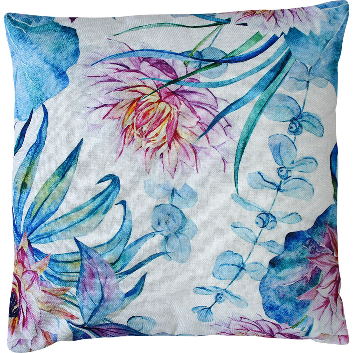 Cushion Waterlily Blue